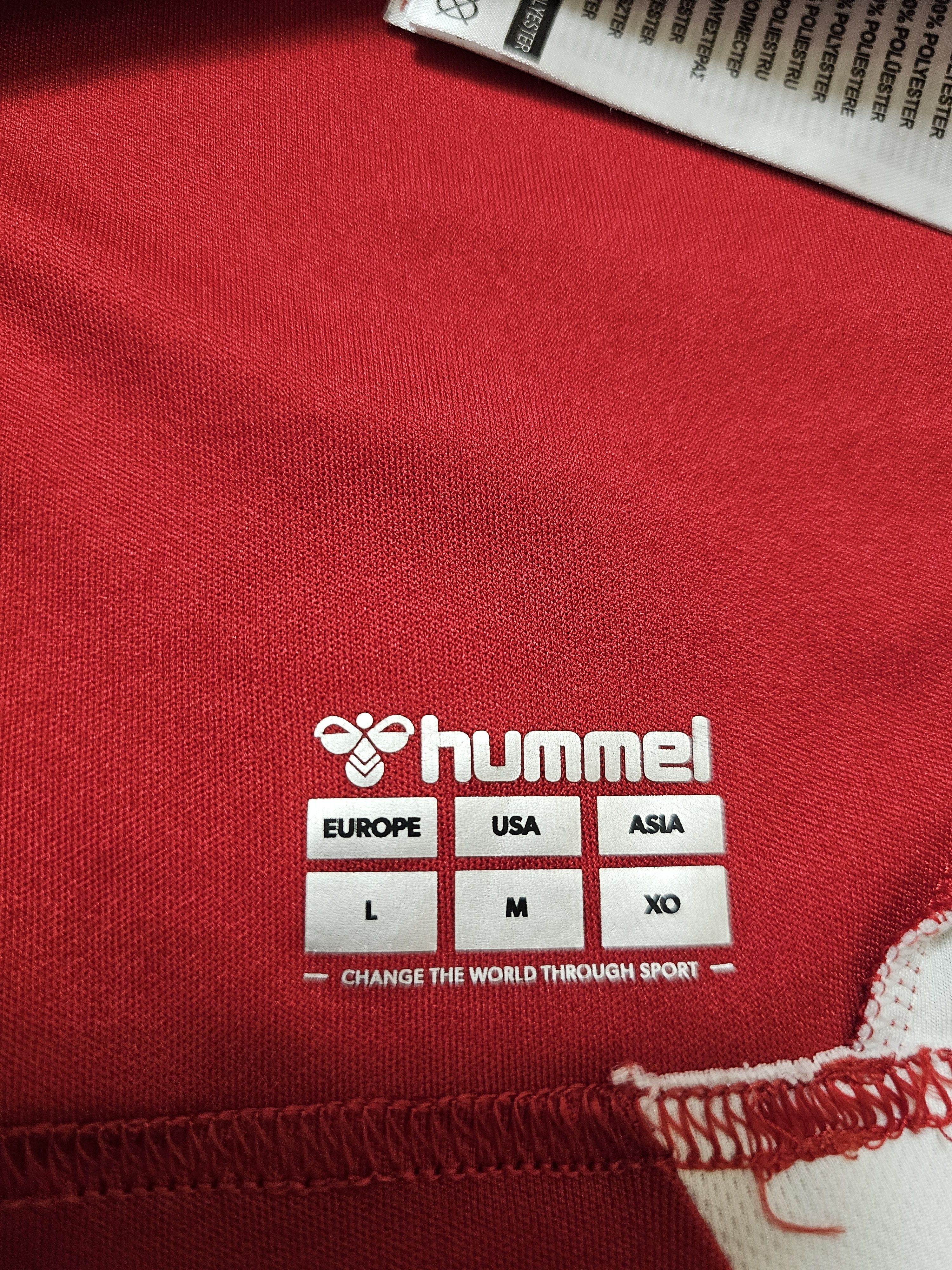 Hummel MIDDLESBROUGH 2021 2022 HOME FOOTBALL SHIRT SOCCER JERSEY Size US L / EU 52-54 / 3 - 8 Thumbnail