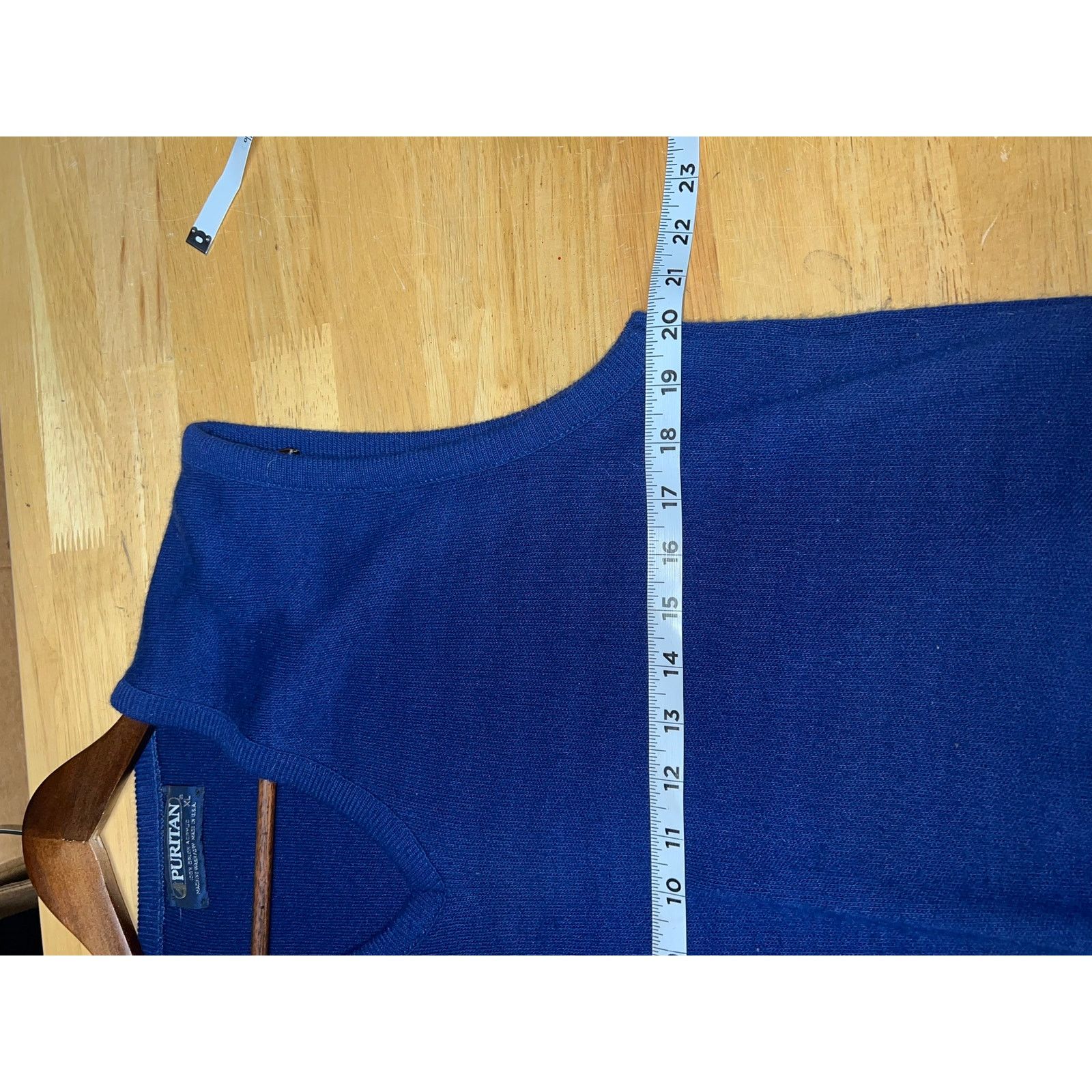 Puritan Vintage Puritan Sweater Vest Orlon Acrylic USA Made 90s M Size US M / EU 48-50 / 2 - 8 Thumbnail