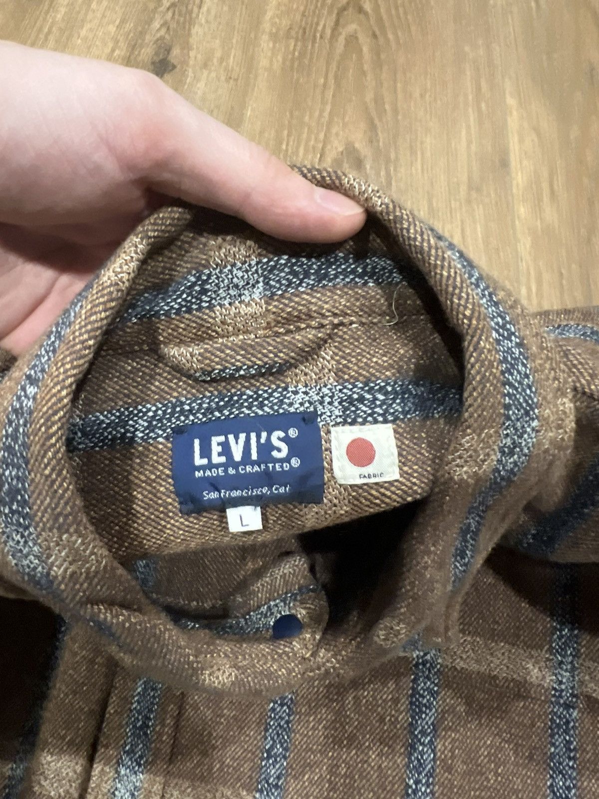 Levi's Made & Crafted Button up shirt Size US L / EU 52-54 / 3 - 5 Thumbnail