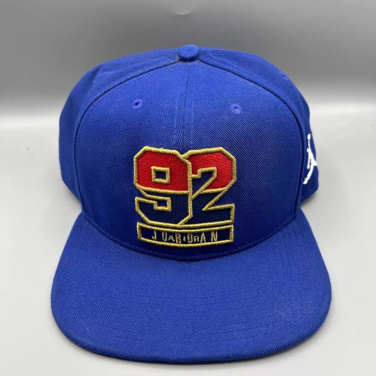 Jordan Brand Air Jordan 92 Hat Men Embroidered Logo Jumpman Snap Back Cap Size ONE SIZE - 1 Thumbnail