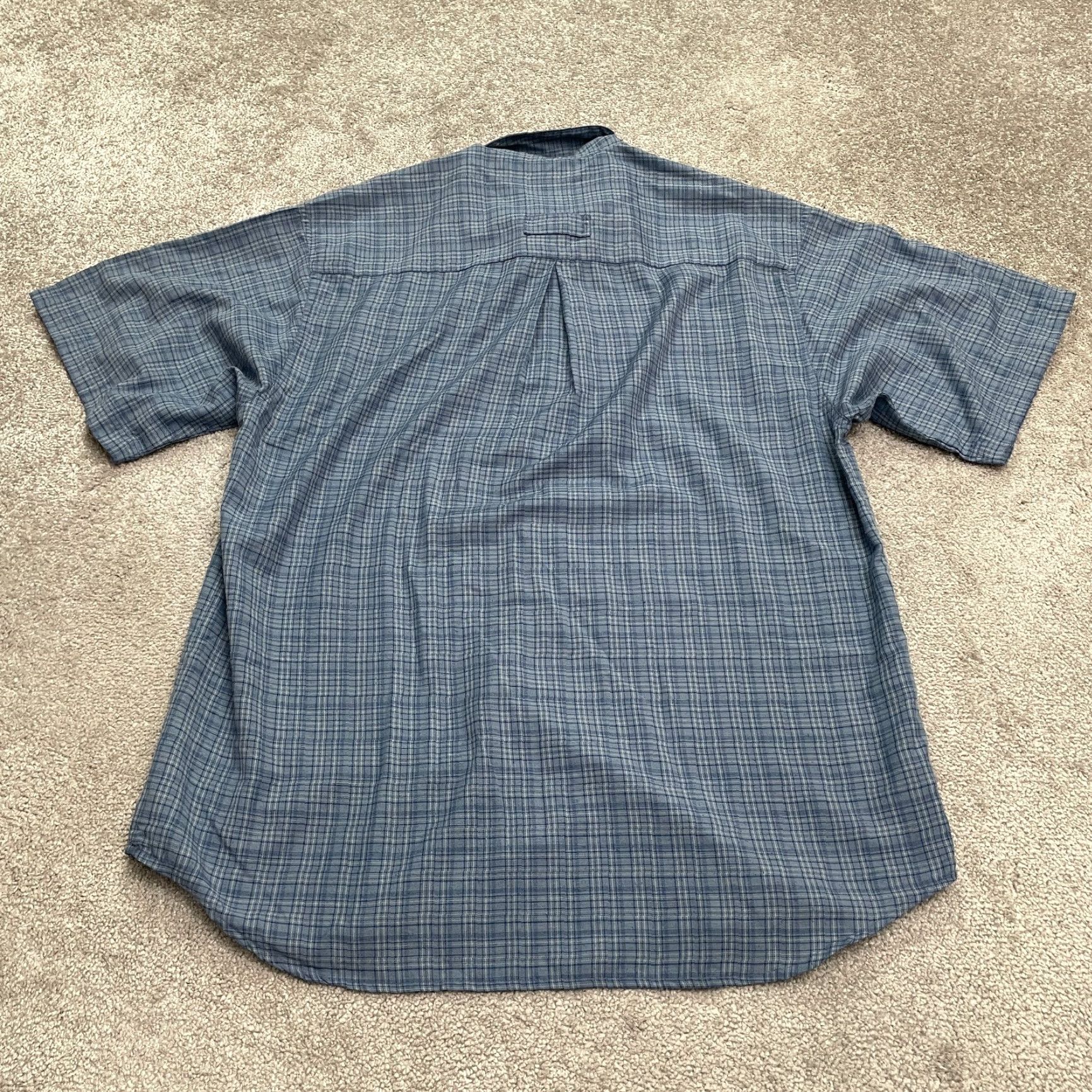 Vintage Columbia GRT Vintage 2001 Y2K Button-Down Shirt Mens Large Blue Plaid Casual Size US L / EU 52-54 / 3 - 2 Thumbnail