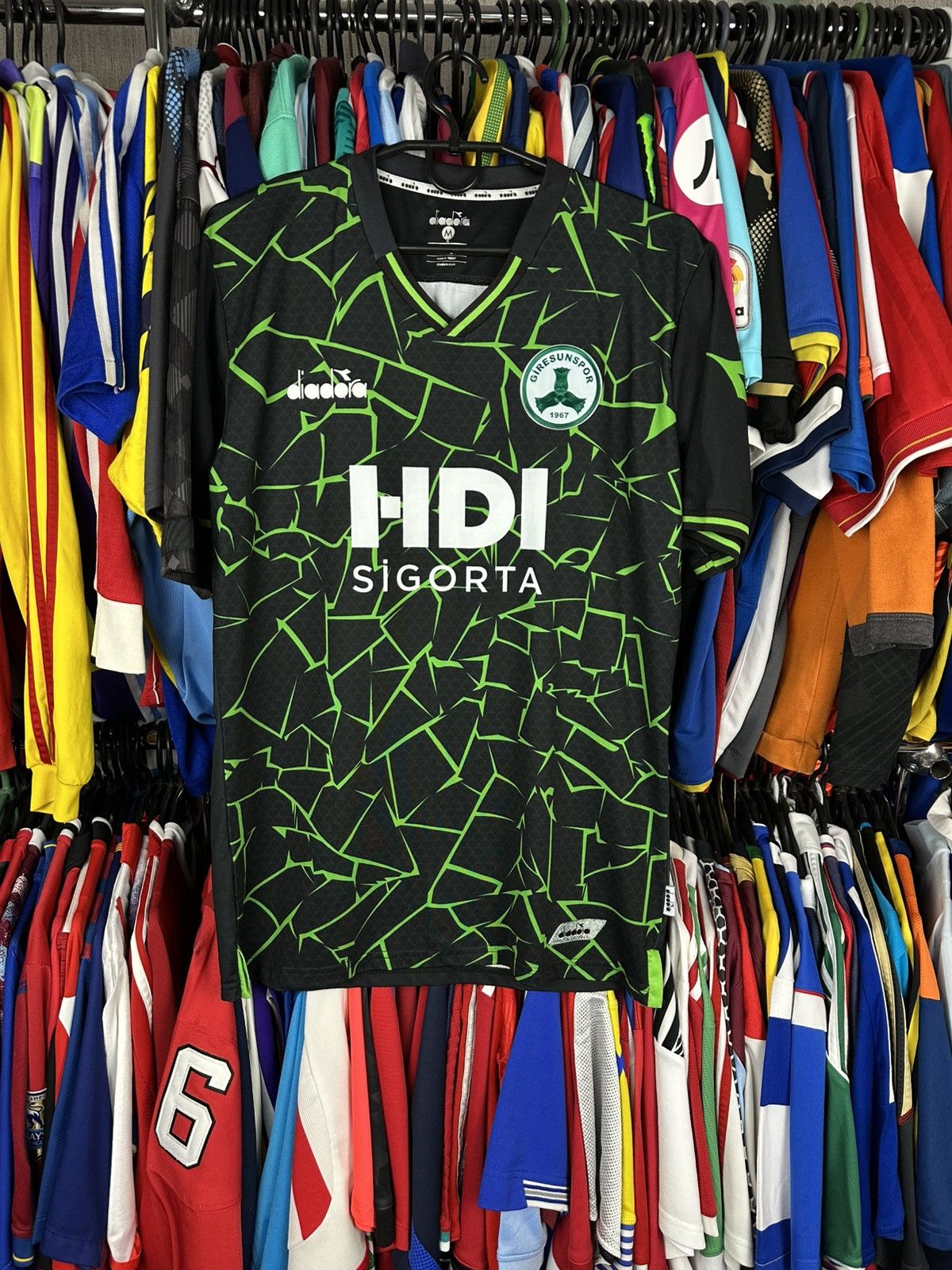 Diadora Diadora Giresunspor 2020-21 Shirt Soccer Jersey Blokecore Size US M / EU 48-50 / 2 - 1 Thumbnail