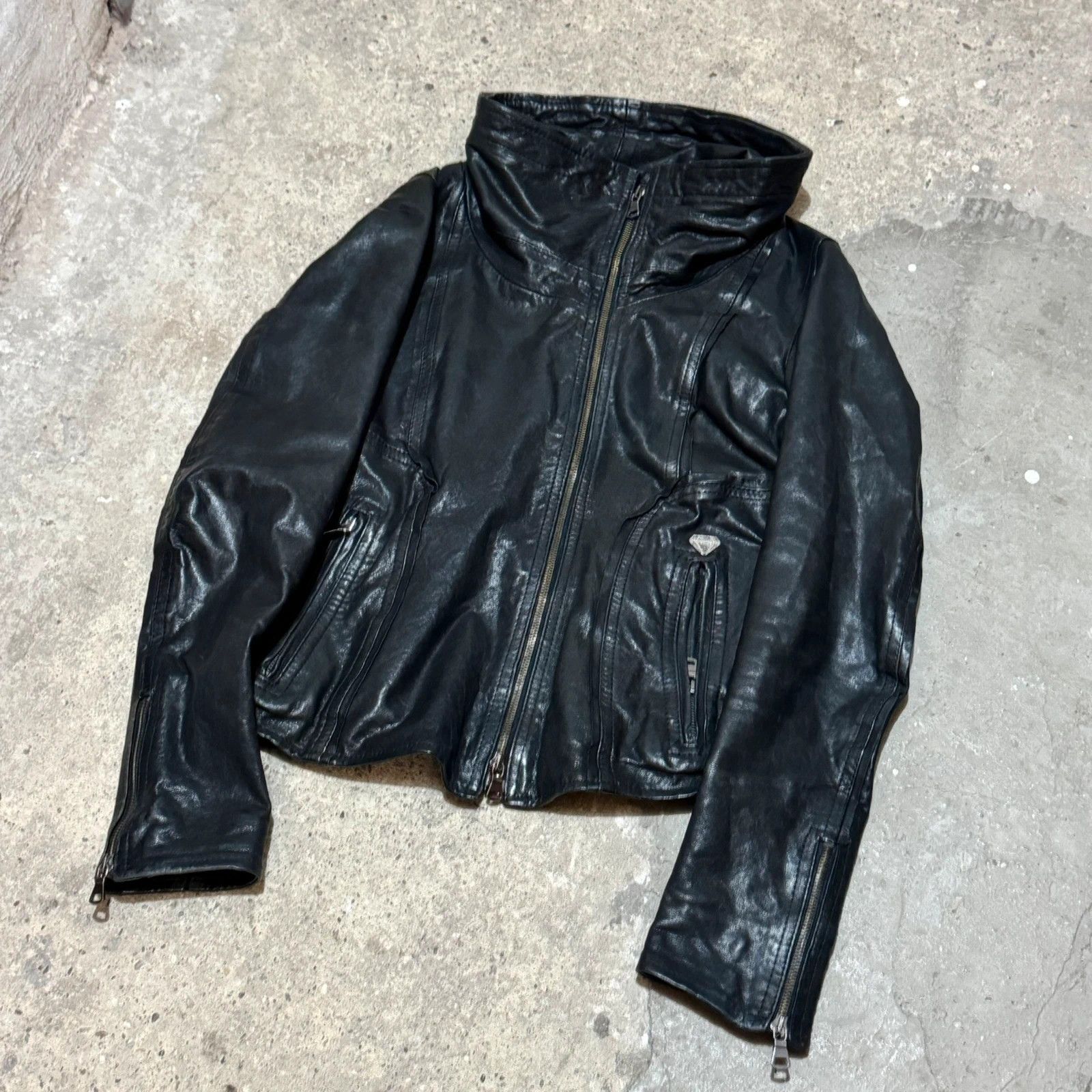 Other Avant garde bono leather jacket Size S / US 4 / IT 40 - 2 Thumbnail