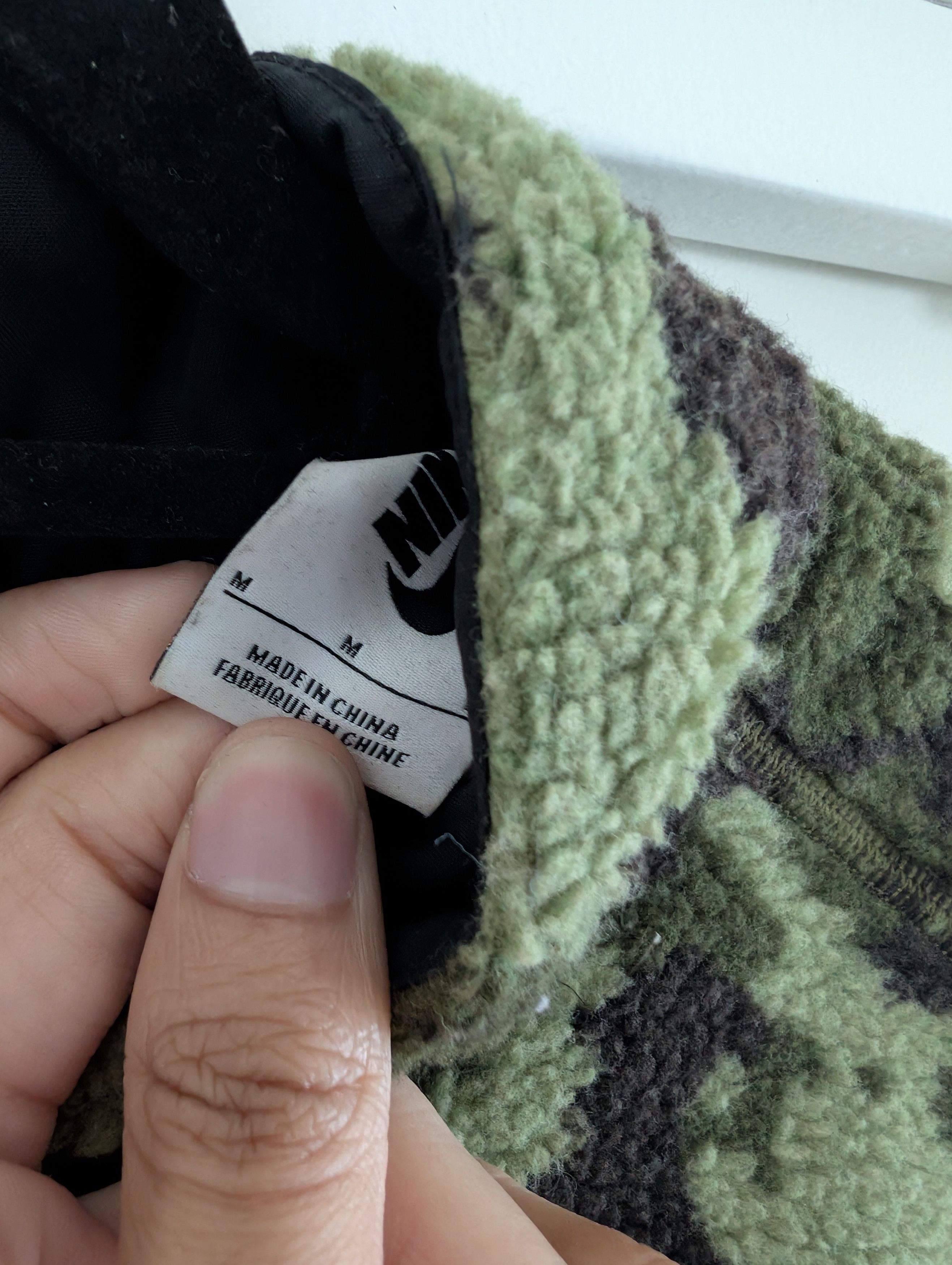 Alyx × MMW × Nike Alyx MMW Matthew Williams Nike Fleece Camo Vest Size US M / EU 48-50 / 2 - 5 Thumbnail