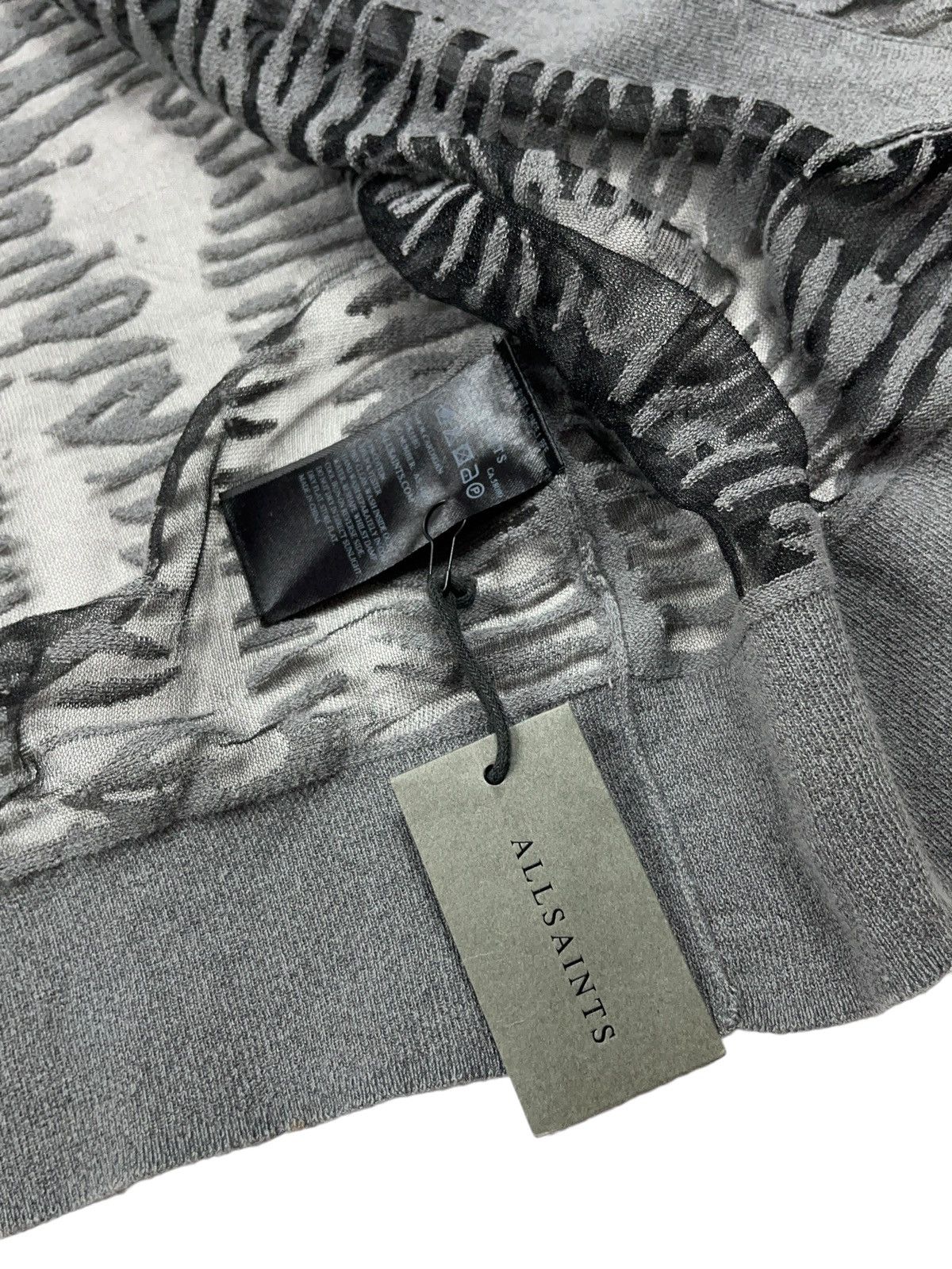 Allsaints × Japanese Brand NWT Allsaints Cardigan Mesh Transparent Size M / US 6-8 / IT 42-44 - 2 Thumbnail
