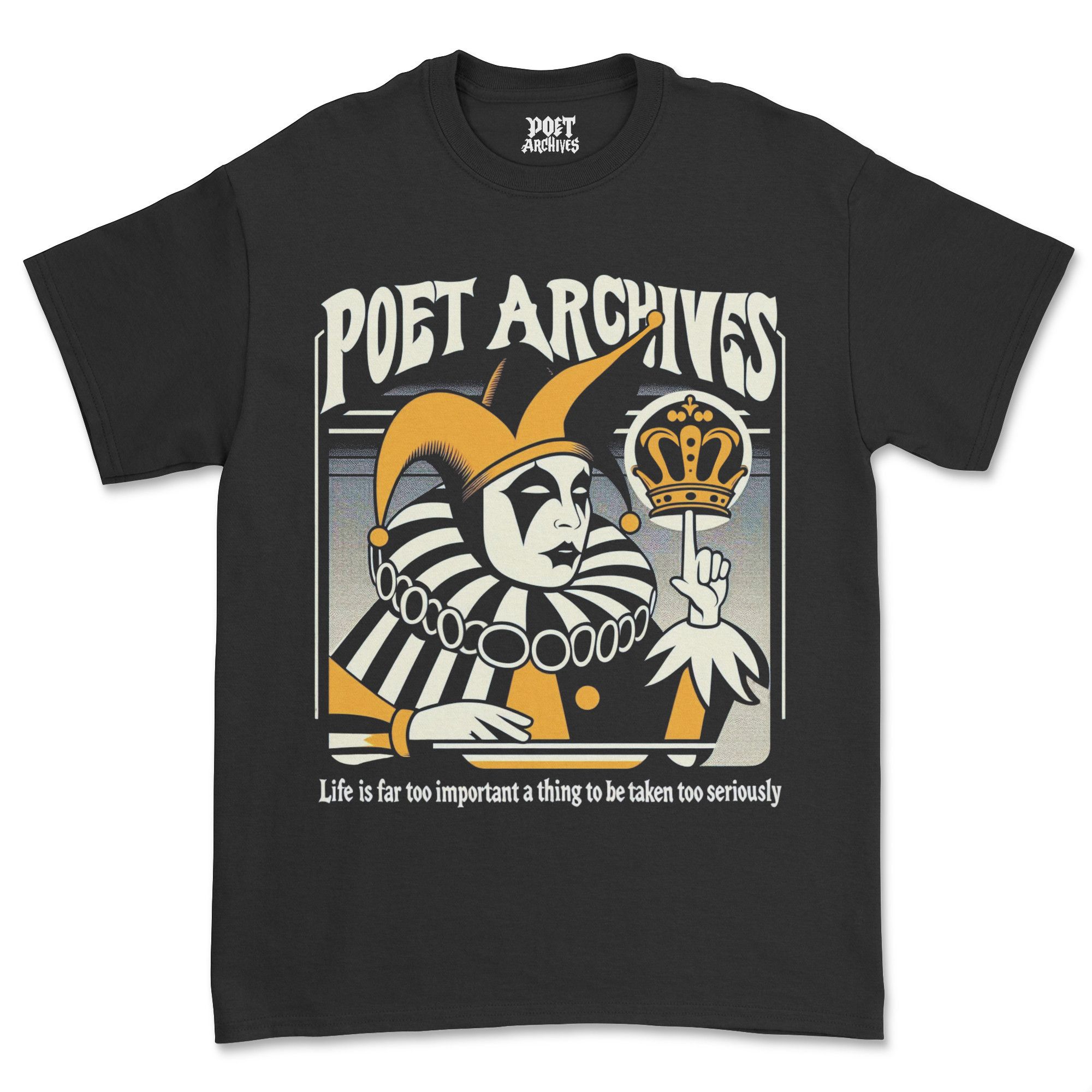 Other Jester T-Shirt from Poet Archives king graphic quote Size US L / EU 52-54 / 3 - 1 Thumbnail
