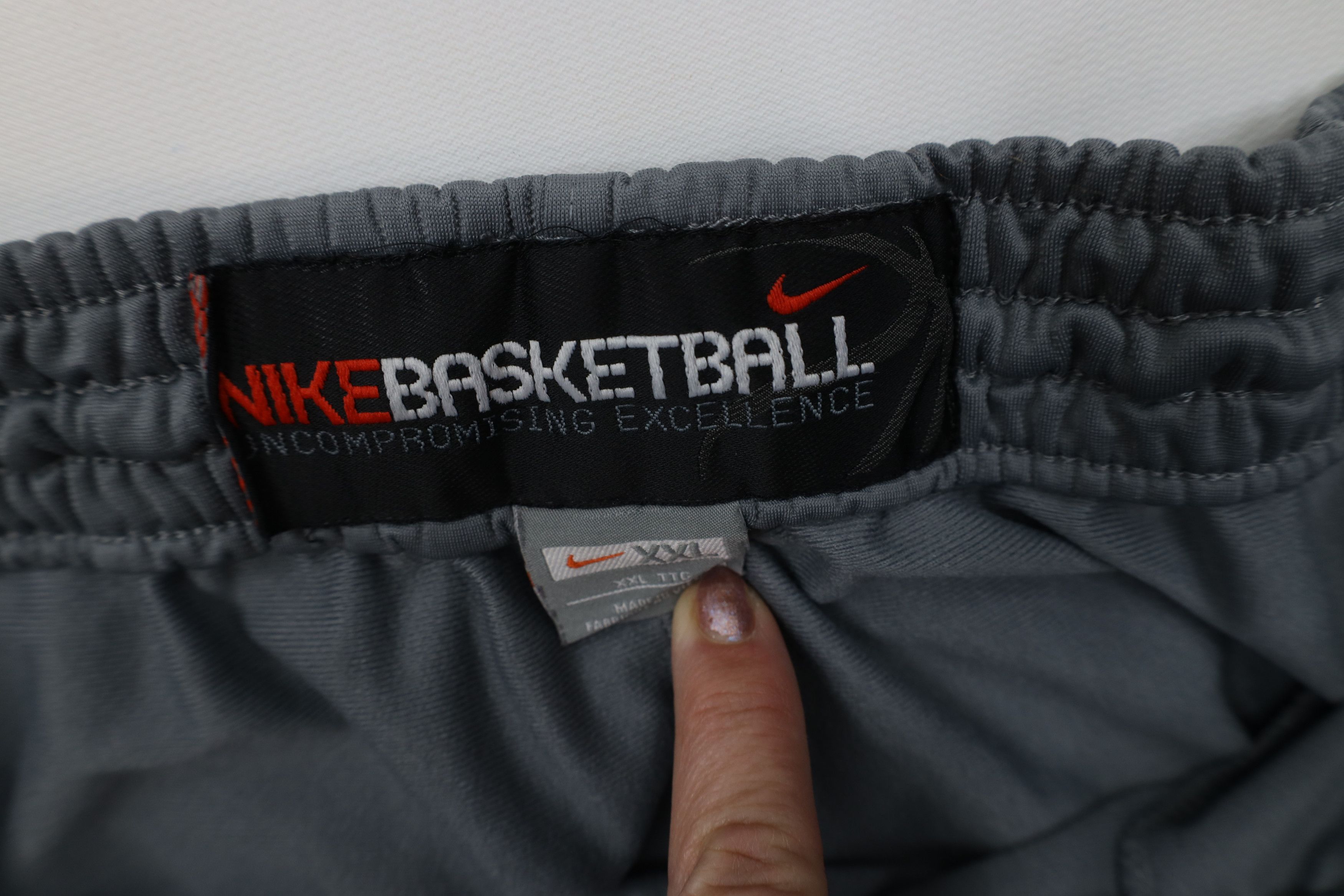 Nike Vintage Nike Mini Swoosh Wide Leg Sweatpants Pants Gray Size US 40 / EU 56 - 10 Thumbnail
