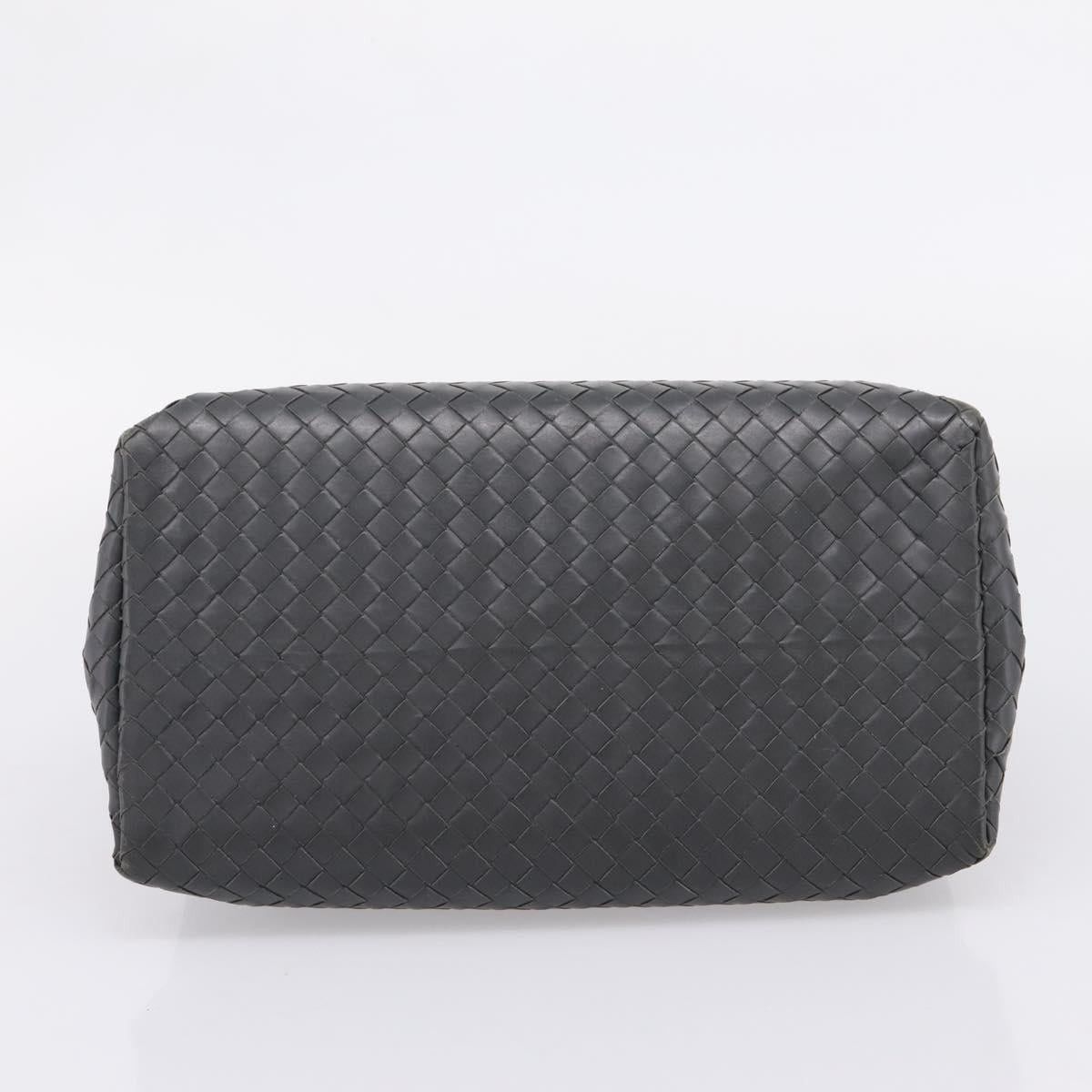 Bottega Veneta Bottega Veneta INTRECCIATO Hand Bag Leather Gray Auth Size ONE SIZE - 5 Thumbnail
