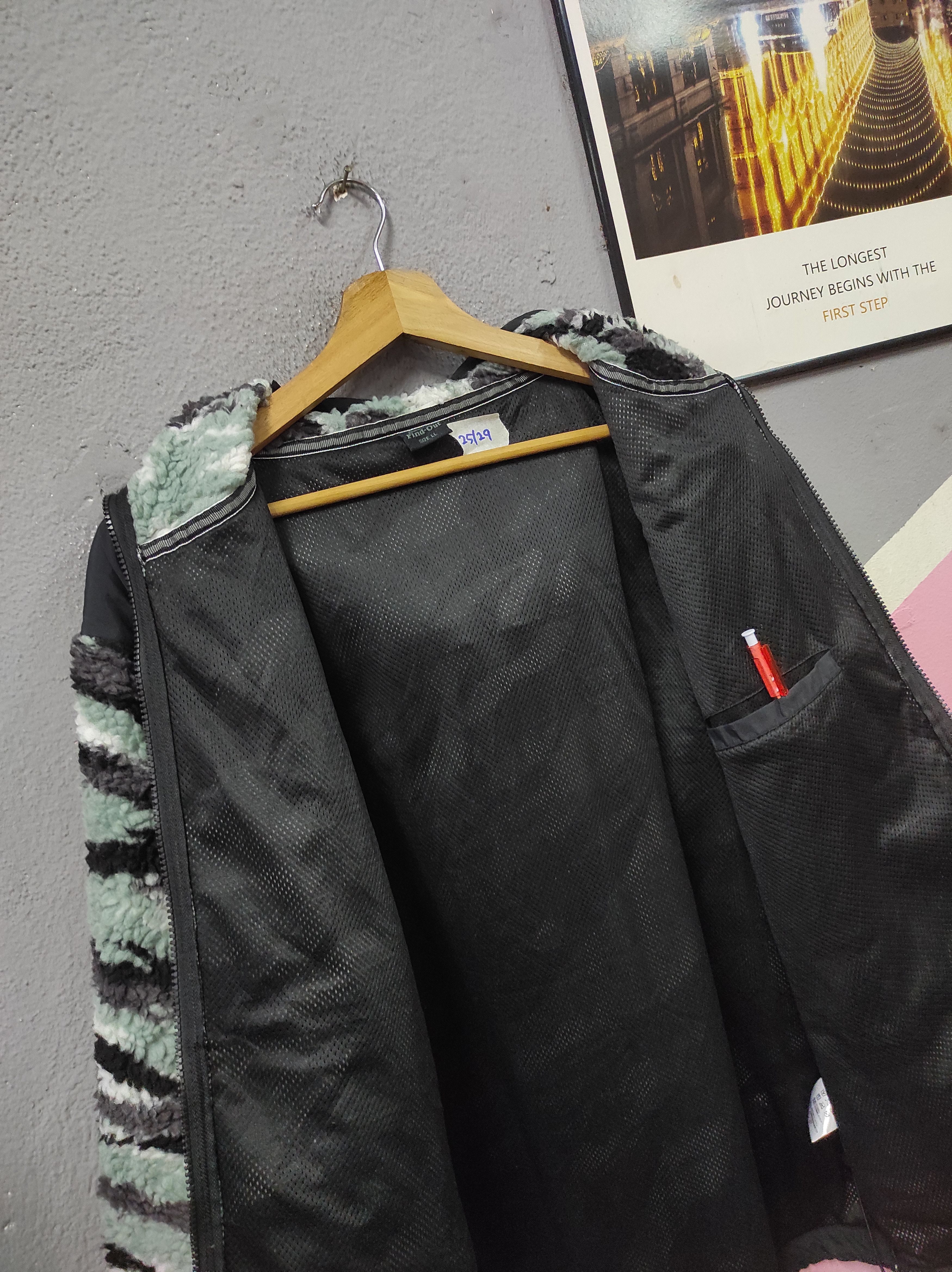Japanese Brand FIND OUT CAMOUFLAGE JACKET HOODED FLEECE SHERPA Size US XL / EU 56 / 4 - 2 Thumbnail