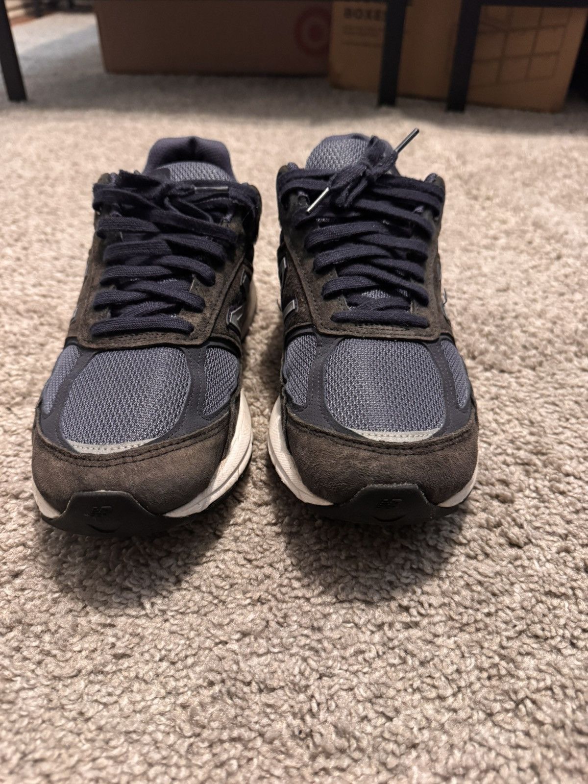 New Balance New Balance 990v5 Navy Blue Size US 10 / EU 43 - 7 Thumbnail