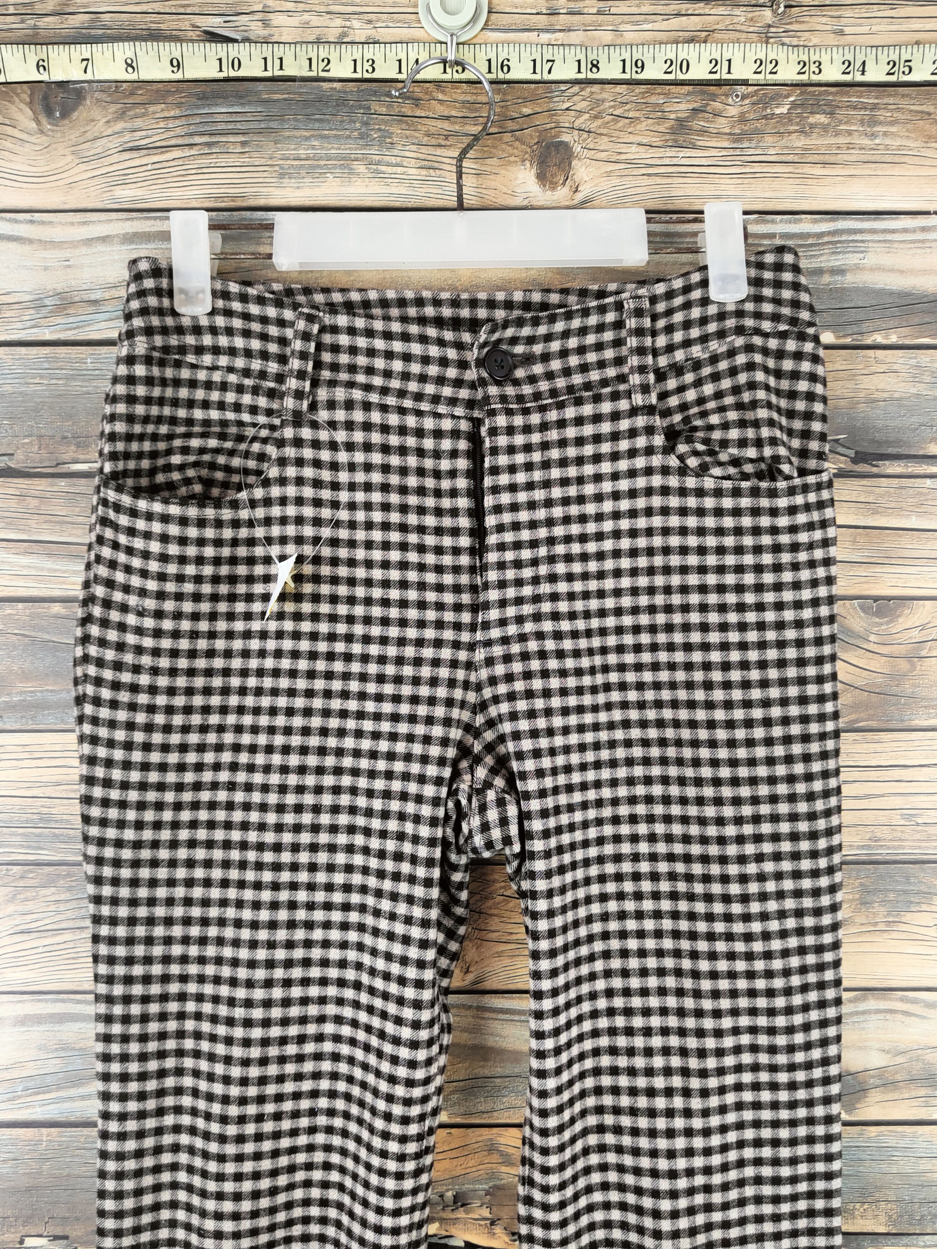 Japanese Brand Sun Rose checkered utility punk Casual Pants #S2922 Size 28" / US 6 / IT 42 - 2 Thumbnail
