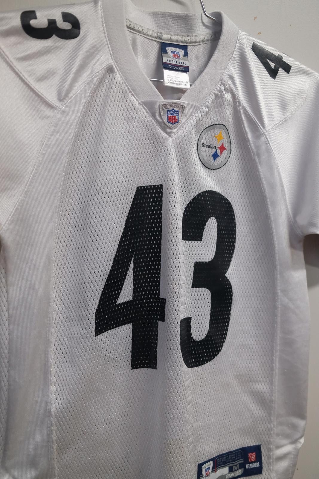 Reebok Reebok Pittsburgh Steelers Polamalu #43 Football Jersey Size ONE SIZE - 5 Thumbnail