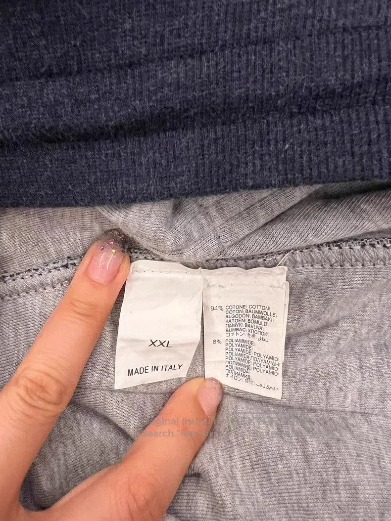 Brunello Cucinelli Brunello Cucinelli Blue Cotton Sweatpants XXL. Size US 28 / EU 44 - 4 Thumbnail