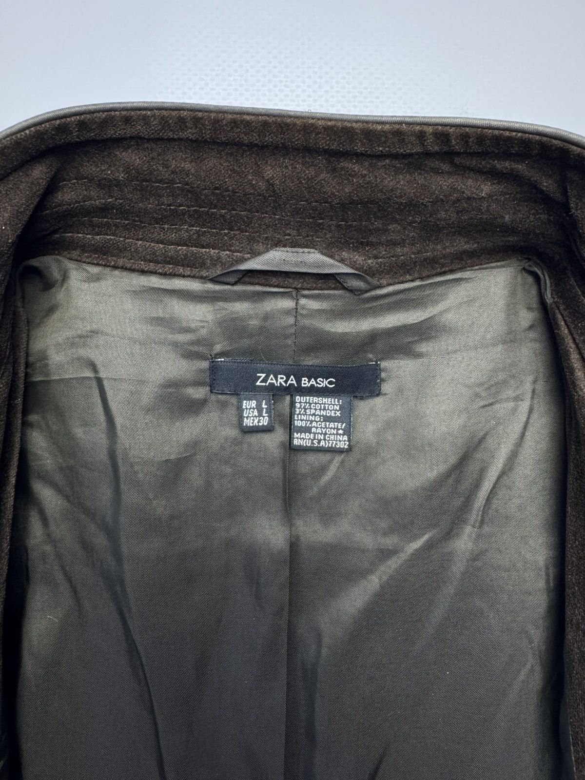 Zara Zara Napoleon Hussar Military Velvet Jacket Size L / US 10 / IT 46 - 8 Thumbnail