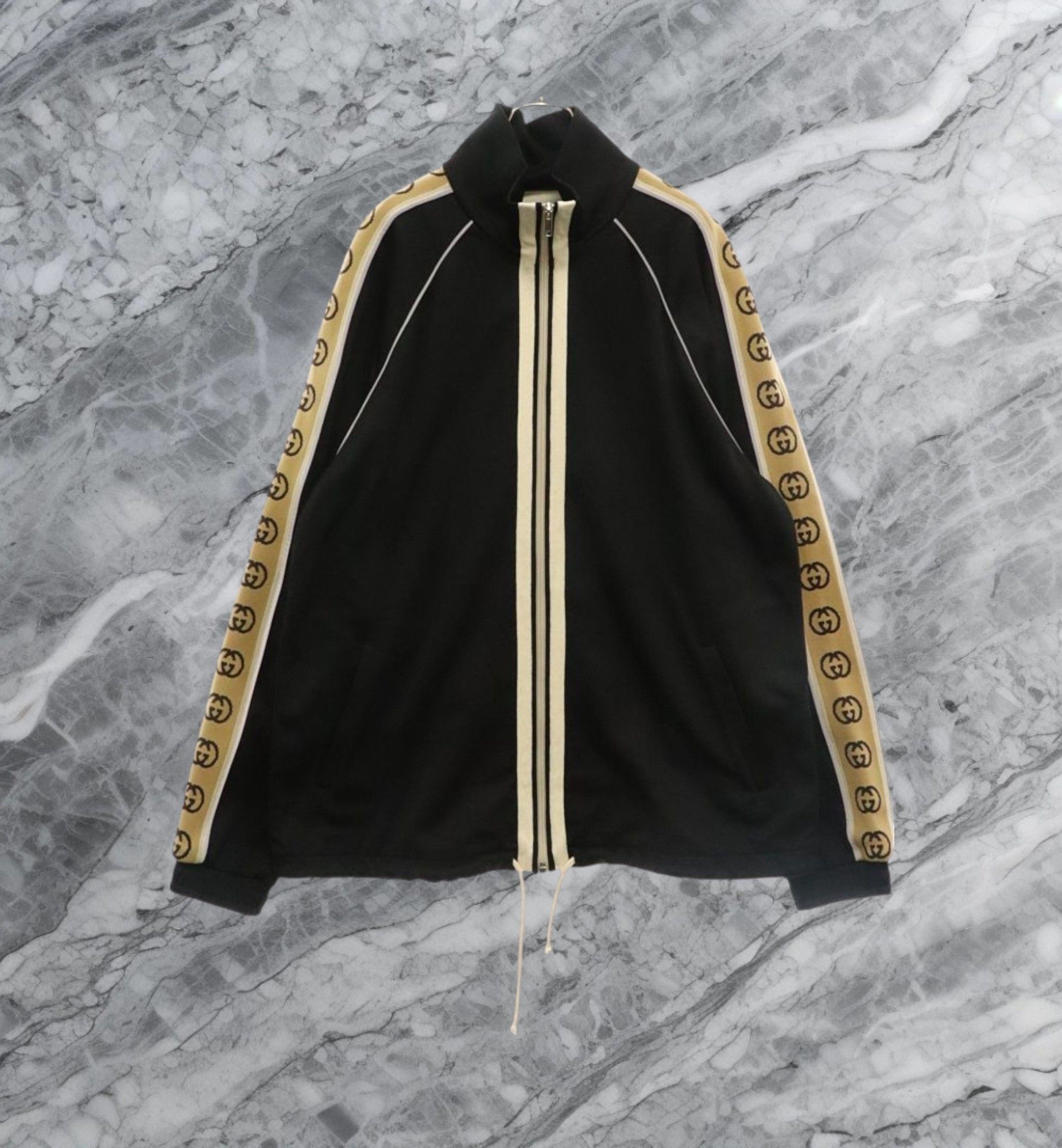Gucci Gucci GG Reflective Technical Taped Logo Track Jacket Size US M / EU 48-50 / 2 - 1 Thumbnail