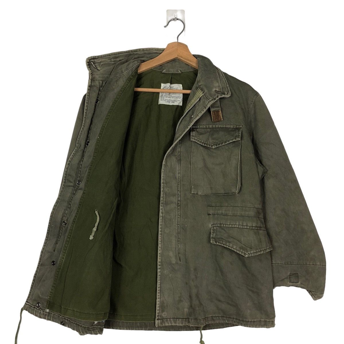 Buzz Rickson's 🔥90’s Vintage Field Jacket Cargo Pocket Toyo Enterprise Size US M / EU 48-50 / 2 - 9 Thumbnail