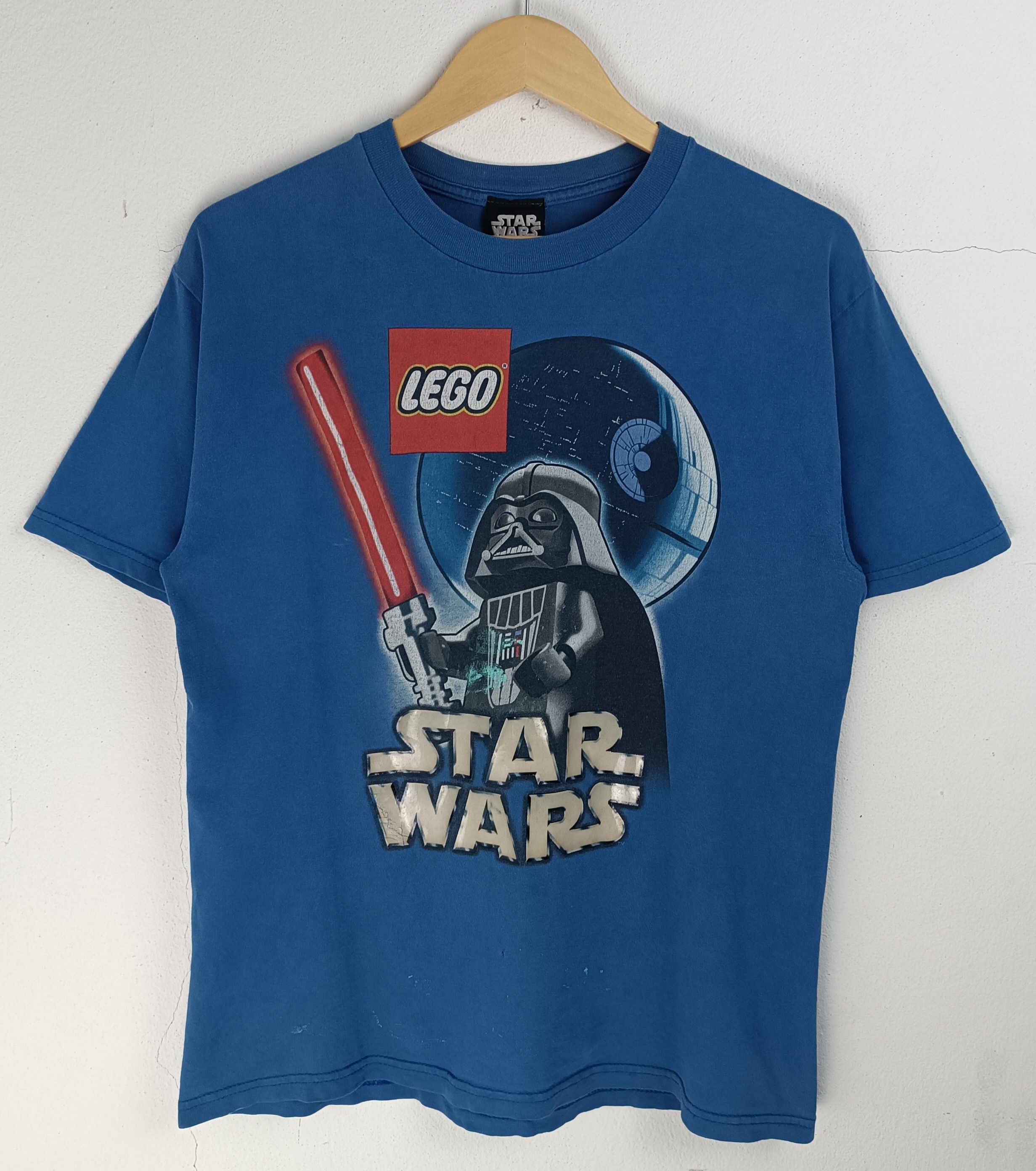 LEGO VINTAGE Y2K LEGO X STAR WARS DARTH VADER VERY RARE TEE Size US M / EU 48-50 / 2 - 3 Thumbnail
