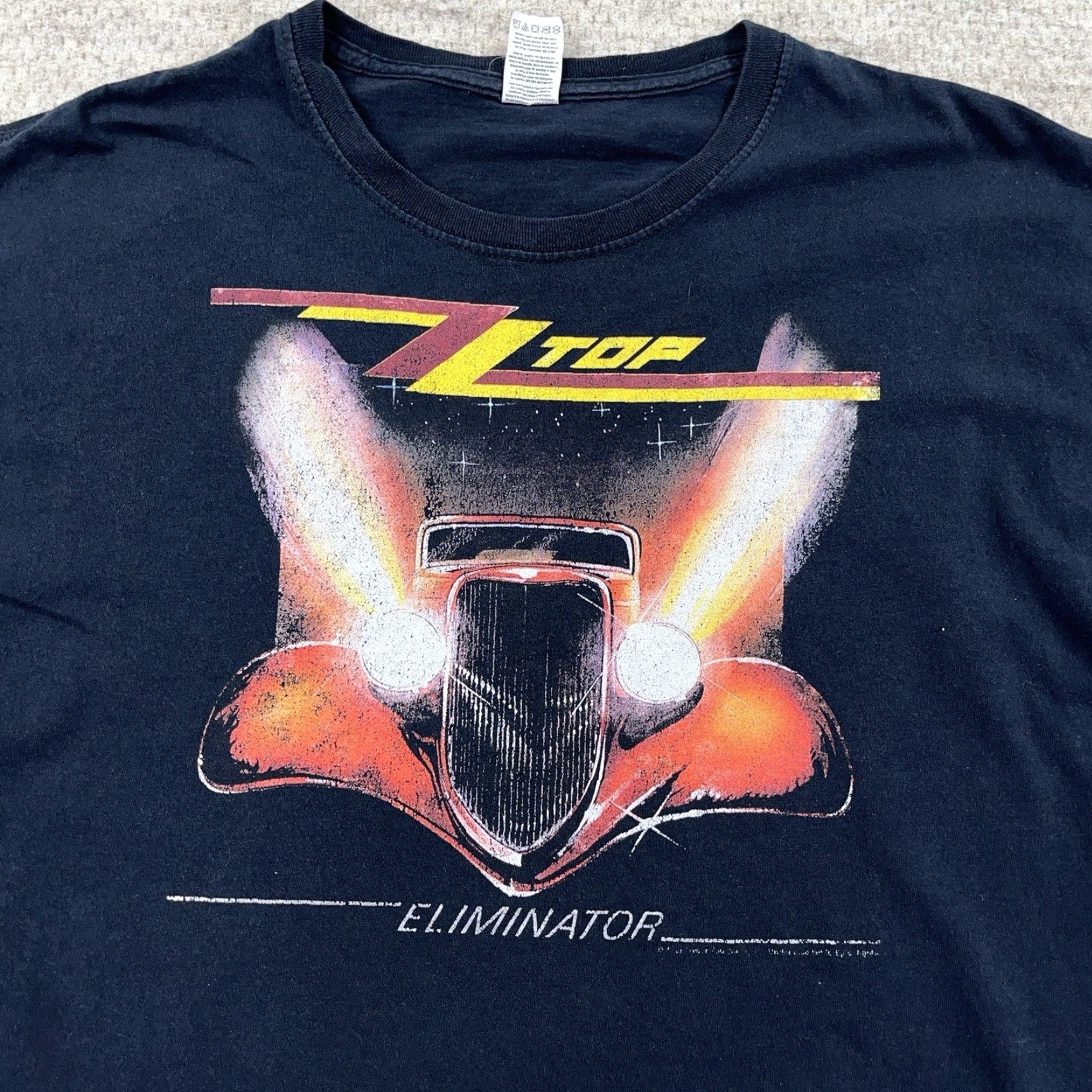 Vintage Vintage ZZ Top Eliminator Shrt Men Large Black Band Tee Classic Rock Music Y2K Shirt Size US L / EU 52-54 / 3 - 2 Thumbnail