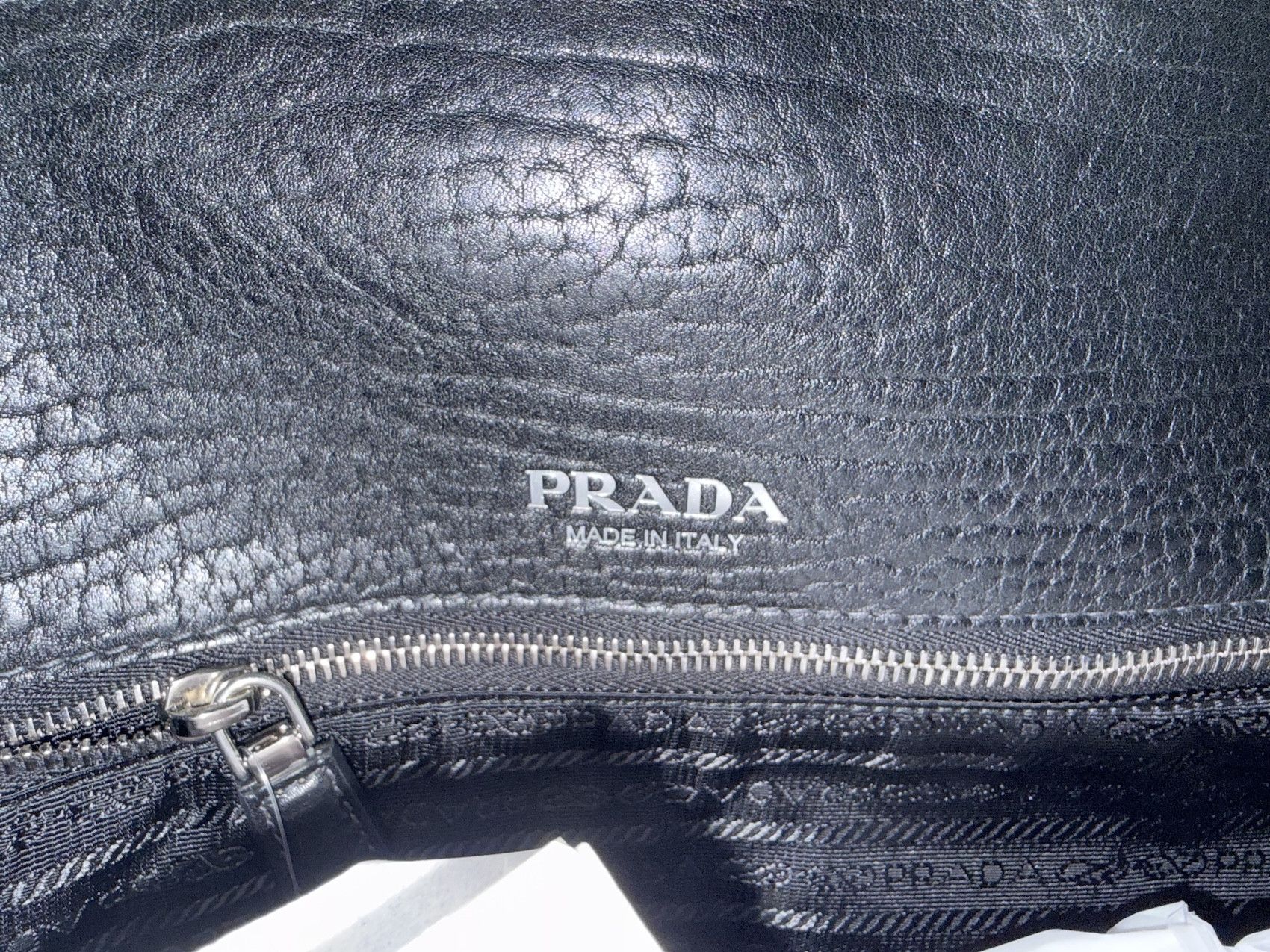 Prada SS'23 Large Tote Bag Grain Leather Size ONE SIZE - 4 Thumbnail