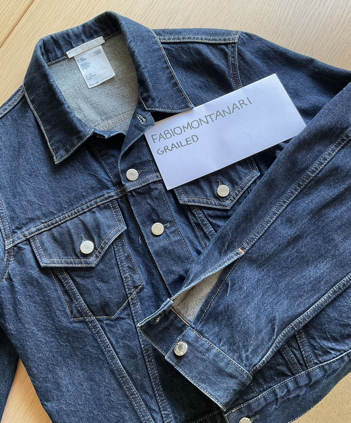 Helmut Lang Helmut Lang denim jacket Size US S / EU 44-46 / 1 - 7 Thumbnail