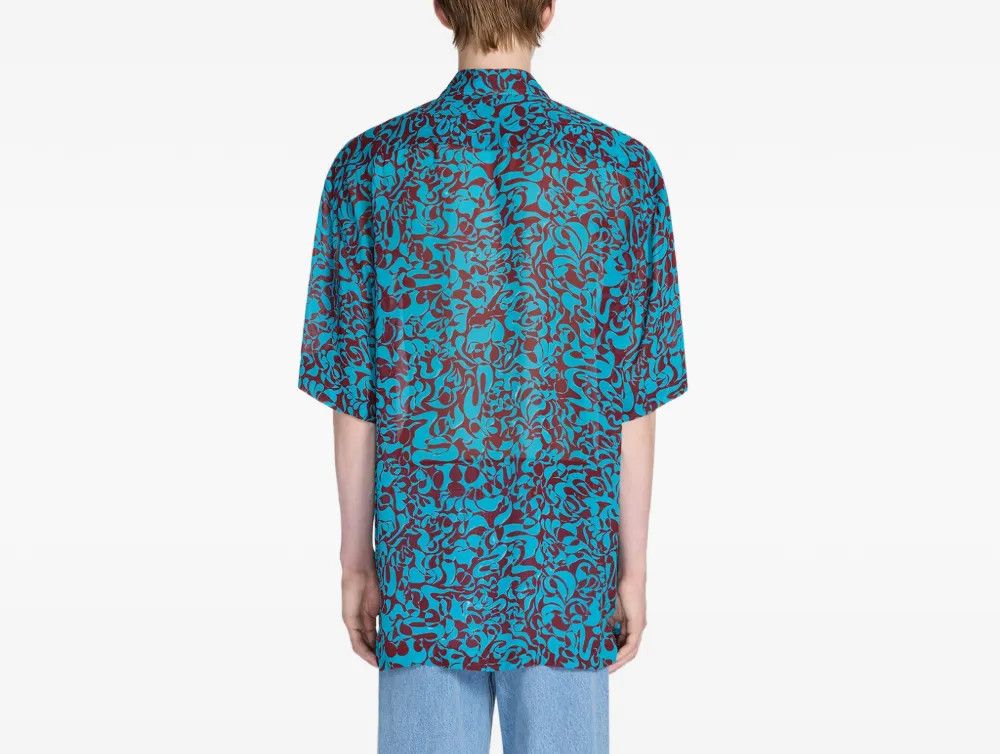 Other Short Sleeve Viscose Shirt – Spring Summer Casual Shirt Size US L / EU 52-54 / 3 - 4 Thumbnail