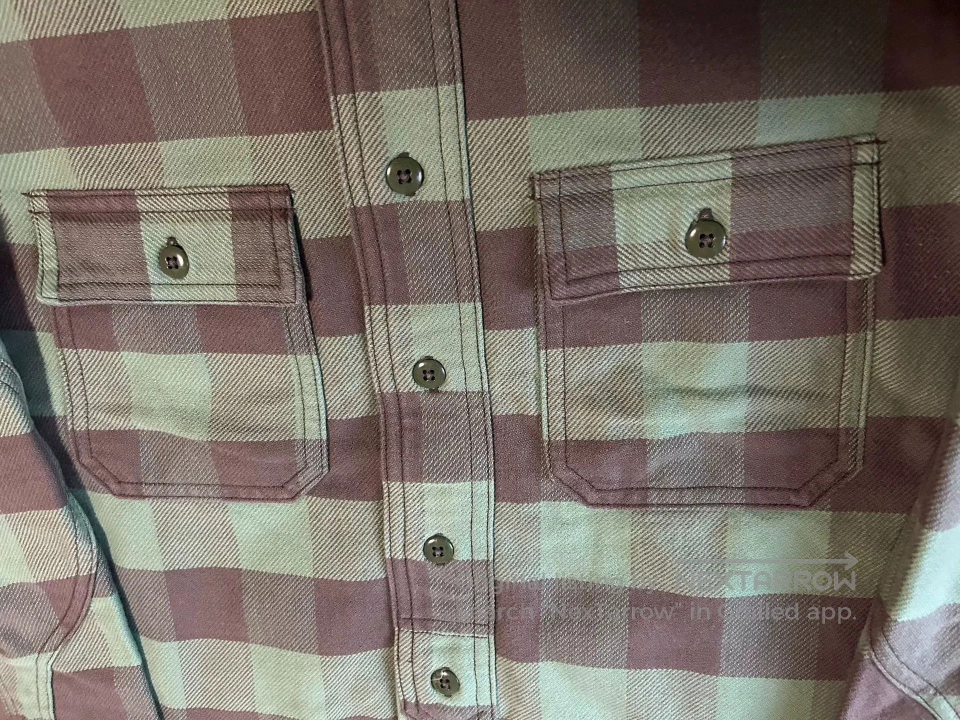 Freewheelers freewheelers green and gray flannel shirt. Size US L / EU 52-54 / 3 - 3 Thumbnail