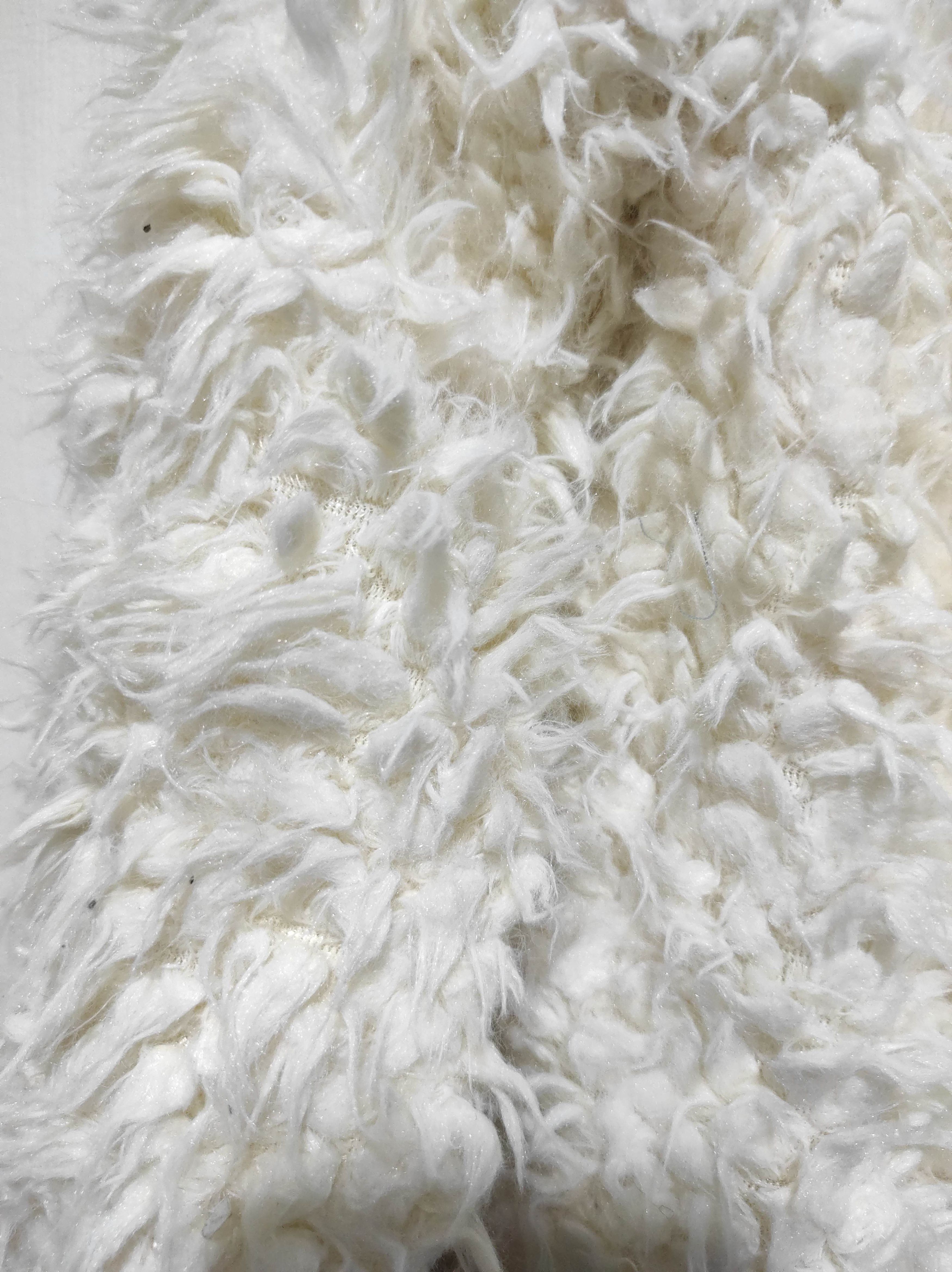 If Six Was Nine Pinky Cardigan Fur Jacket Kurt Cobain Style Size M / US 6-8 / IT 42-44 - 5 Thumbnail
