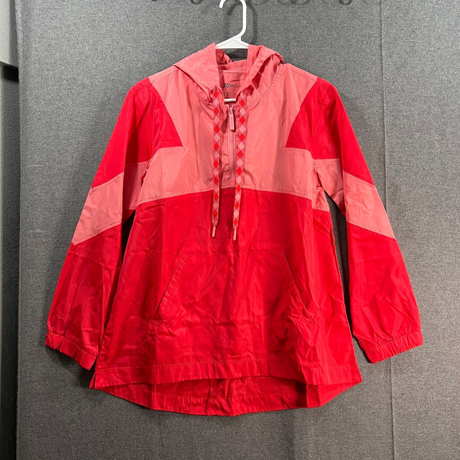 Other Susan Graver SG Sport Colorblacked Pullover Hooded Size XS / US 0-2 / IT 36-38 - 1 Thumbnail