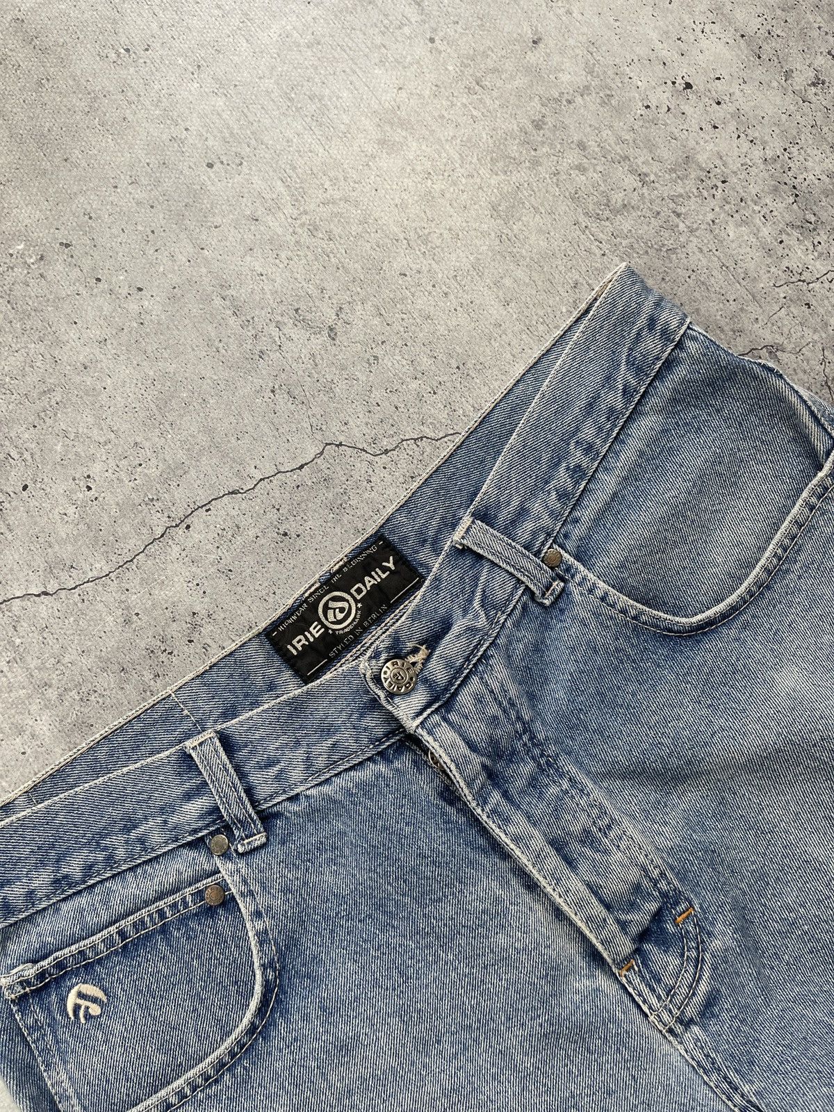 Phat Farm × Vintage Vintage Y2K Baggy Jeans Shorts🔥 Size US 36 / EU 52 - 7 Thumbnail