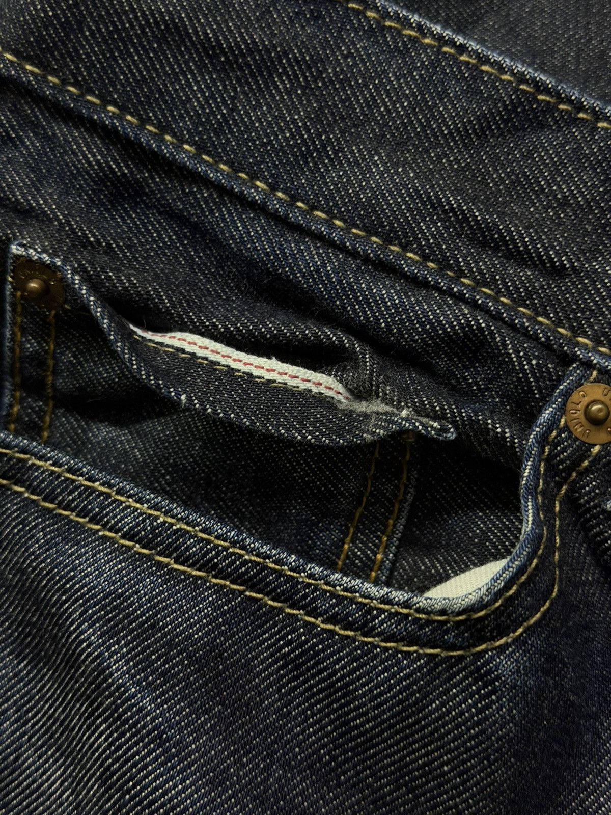 Uniqlo Vintage Uniqlo Jeans Selvedge Denim Japan | Vintage Fade W30 Size US 30 / EU 46 - 9 Thumbnail