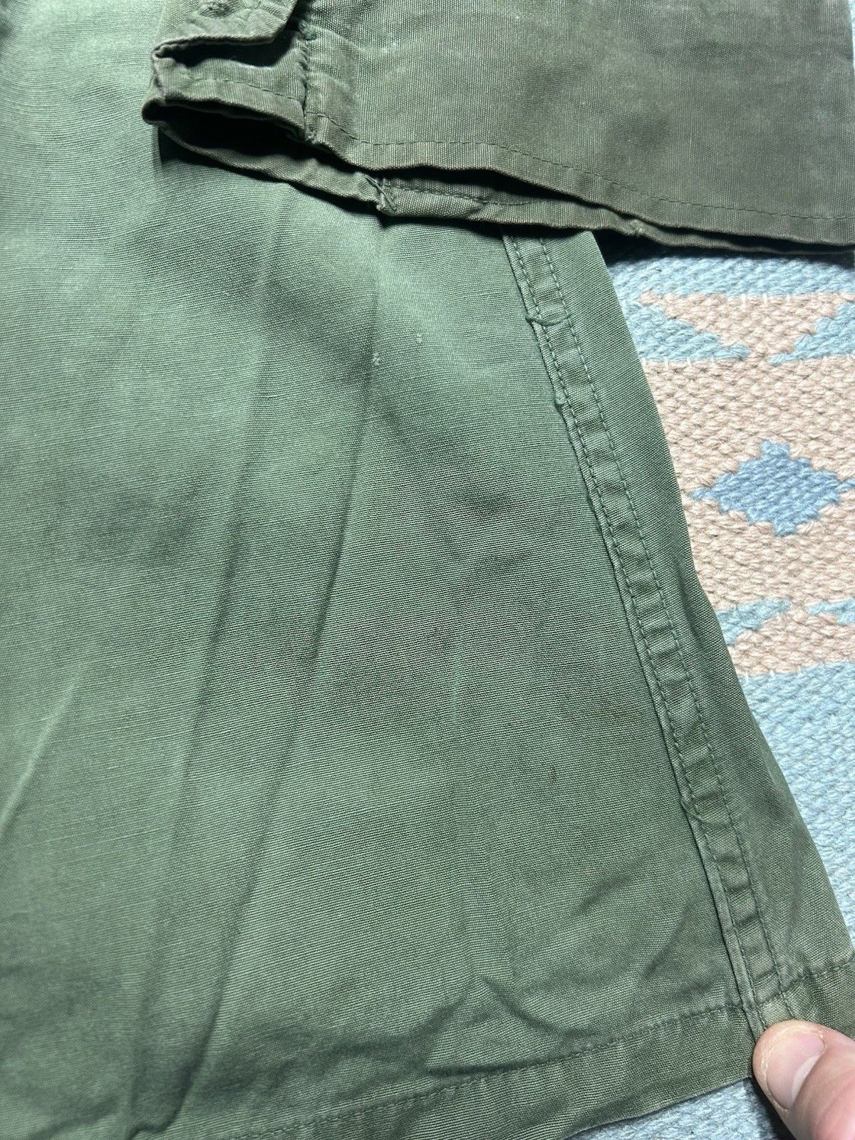Vintage 60s OG 107 slant pocket shirt non ripstop poplin Vietnam S Size US S / EU 44-46 / 1 - 15 Thumbnail