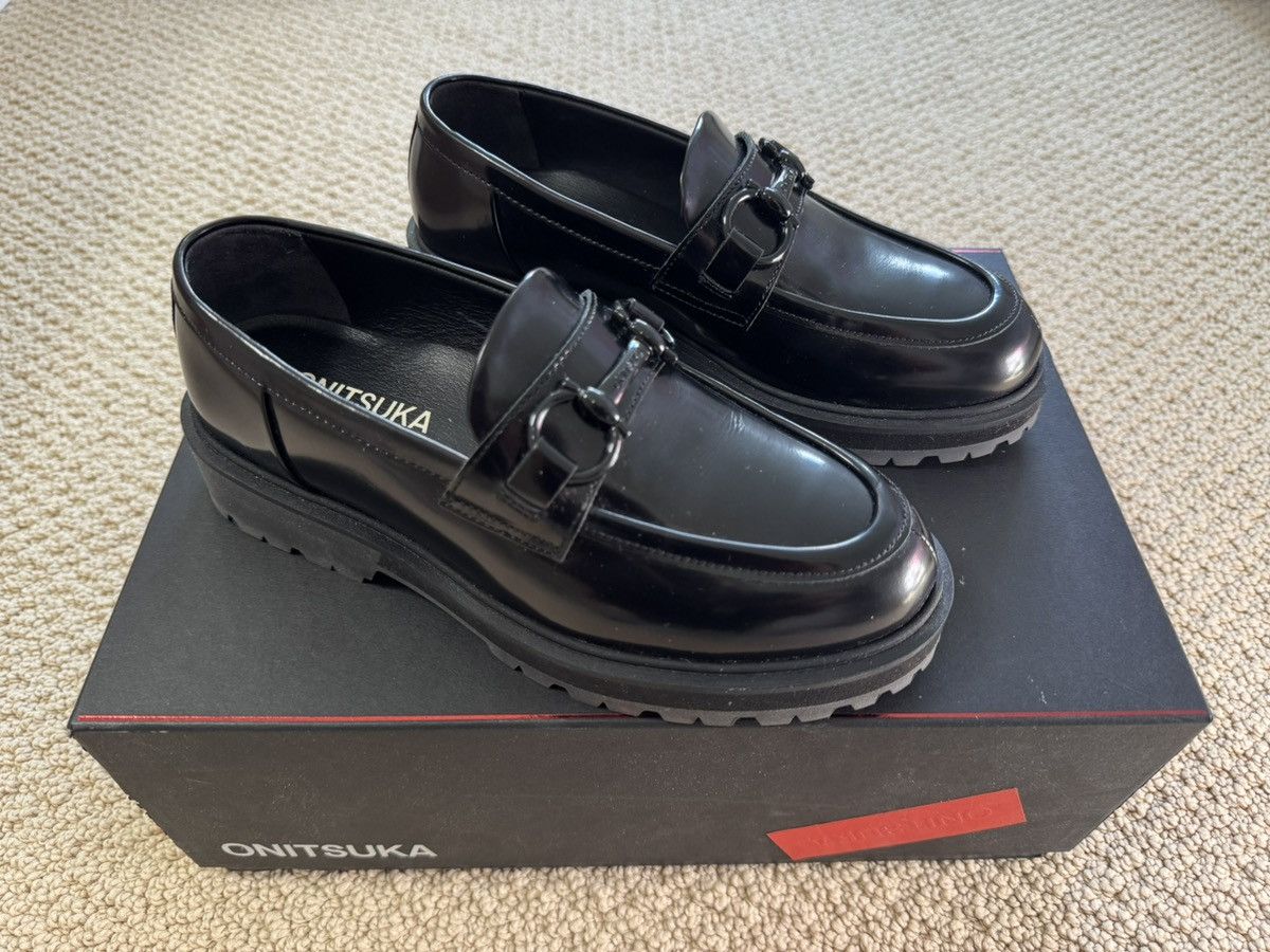Onitsuka Tiger The Onitsuka Bit Loafer Black Women UK3 US5 Made In Japan Size US 5 / IT 35 - 1 Thumbnail
