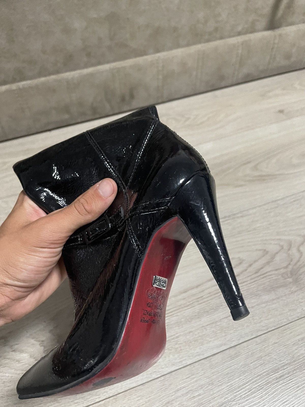Buffalo London Vintage Buffalo London Leather Boots High Heels Brasil Size US 8 / IT 38 - 6 Thumbnail