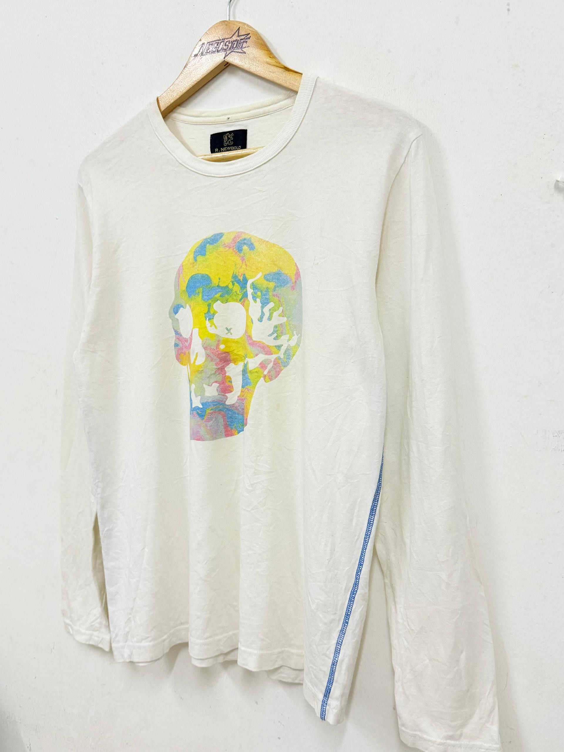 R.Newbold R.Newbold Paul Smith Skull longsleeve tee streetwear Size US L / EU 52-54 / 3 - 3 Thumbnail