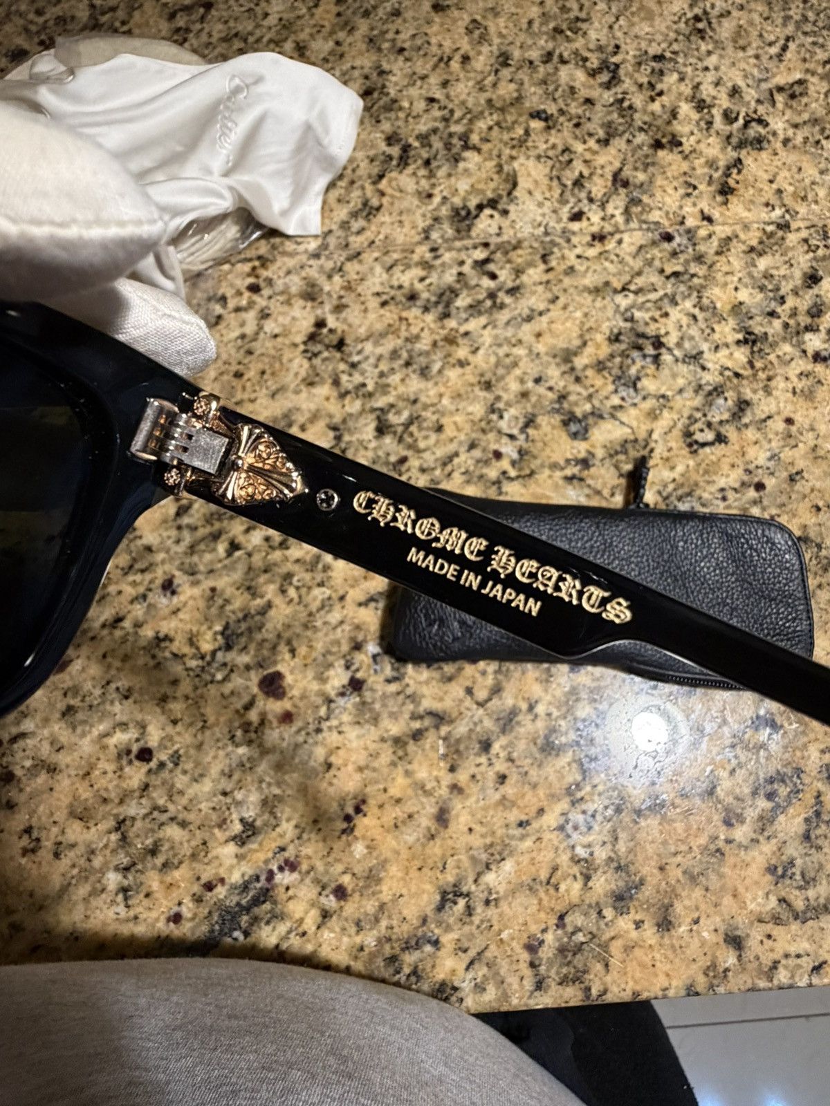 Chrome Hearts Chrome Hearts Box Officer Sunglasses Size ONE SIZE - 6 Thumbnail
