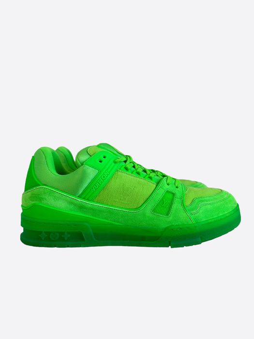 Louis Vuitton Trainer Fluorescent Green Size 11