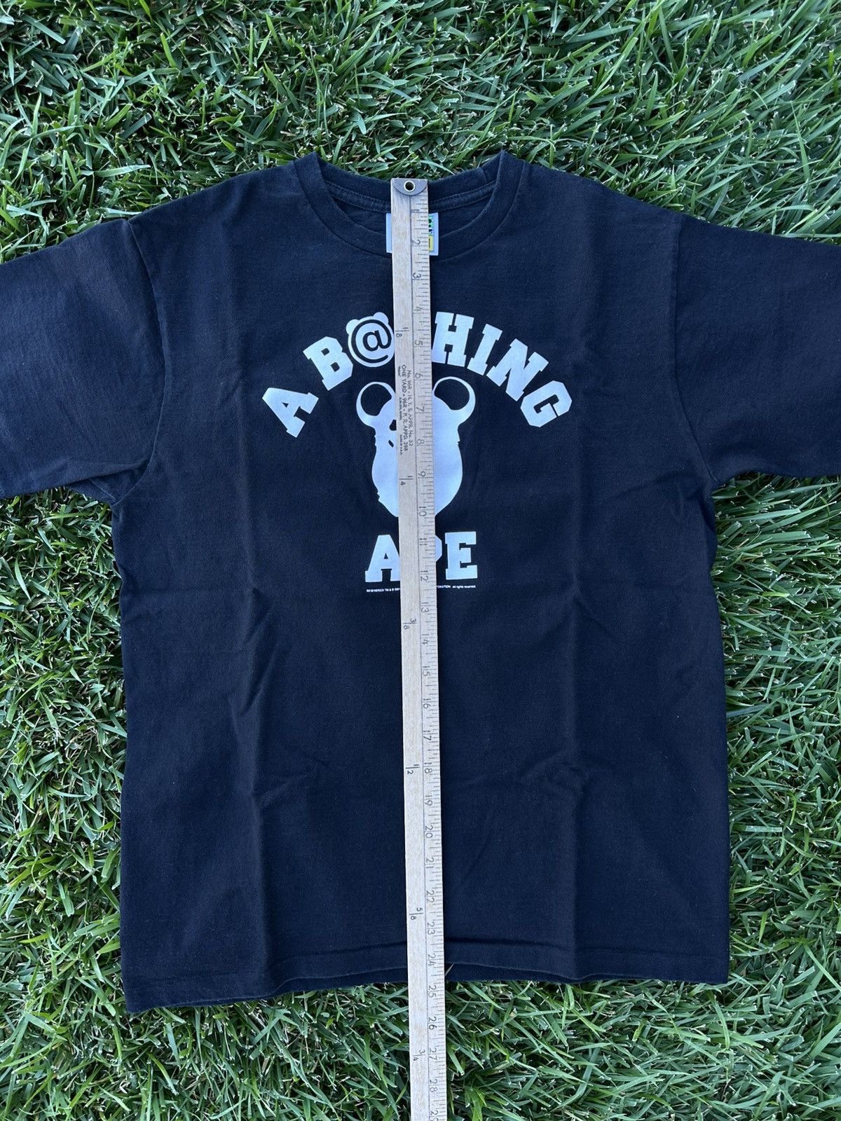 Bape × Medicom Toy Bape x Medicom Toy Be@r Brick College Bear T-Shirt Medium Size US M / EU 48-50 / 2 - 12 Thumbnail