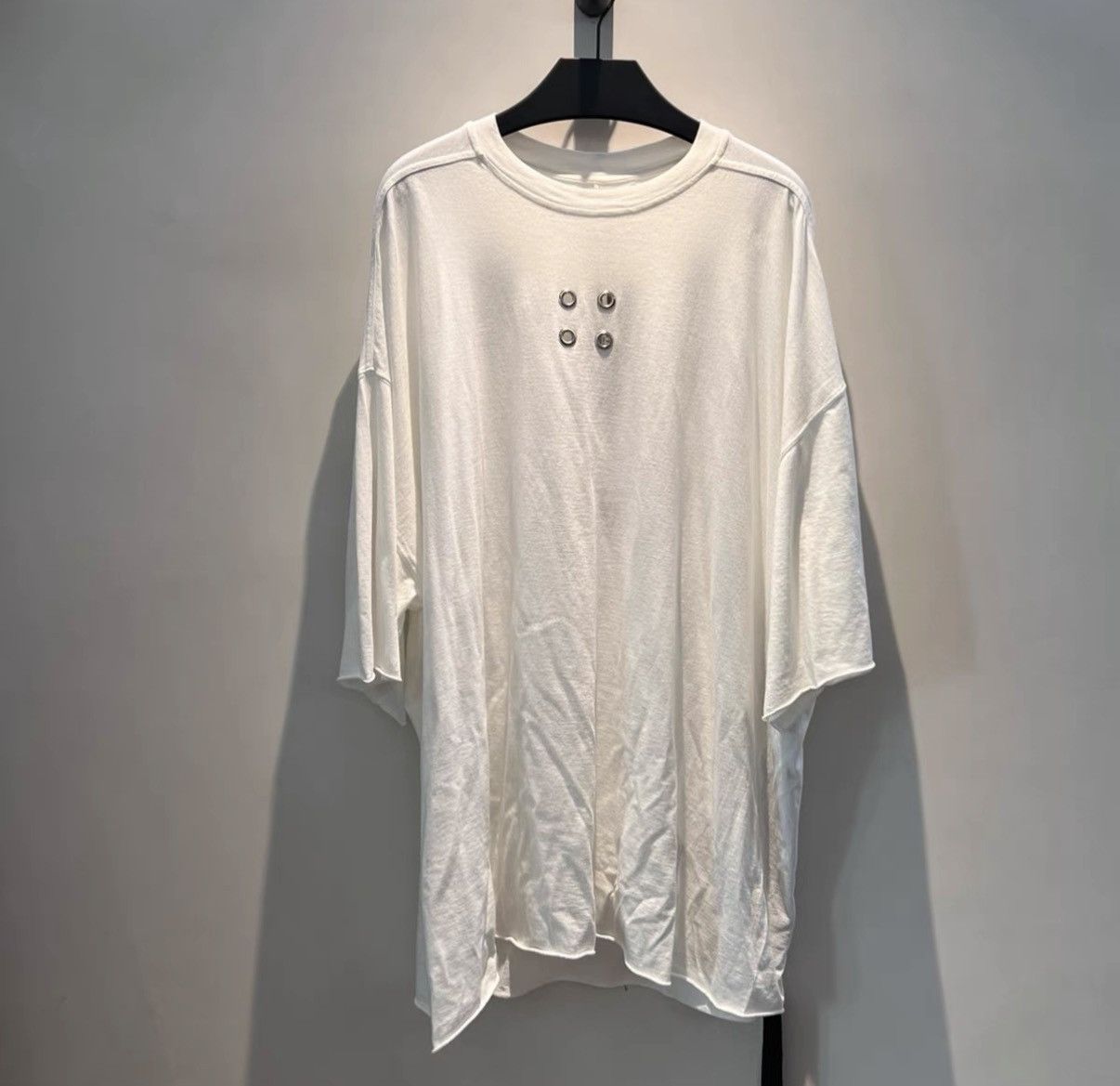 Rick Owens Rick Owens DRKSHDW Classic four-eye loose-fit tee Size US M / EU 48-50 / 2 - 1 Thumbnail