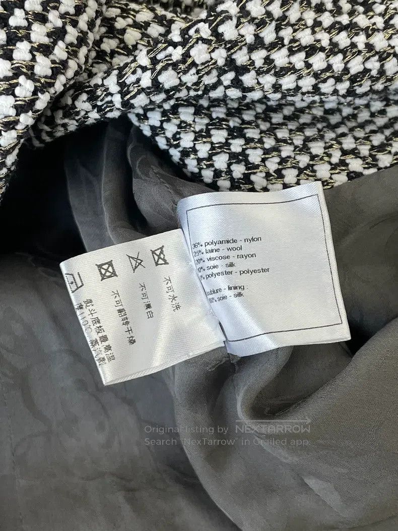 Chanel Chanel Mumbai series stand-up collar tweed woven jacket Size XS / US 0-2 / IT 36-38 - 9 Thumbnail