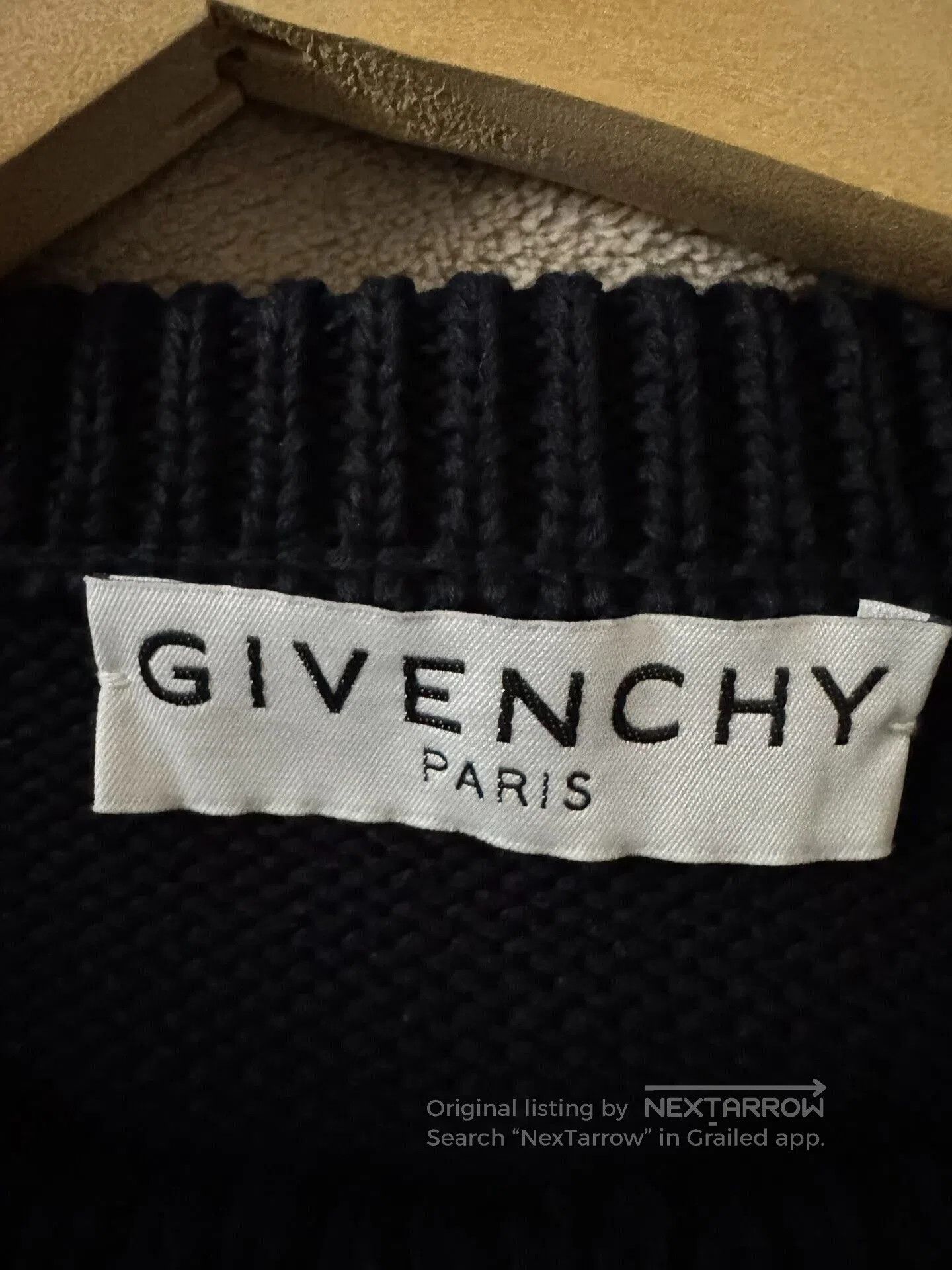 Givenchy Givenchy Block Letter Knit Sweater. Size US M / EU 48-50 / 2 - 3 Thumbnail