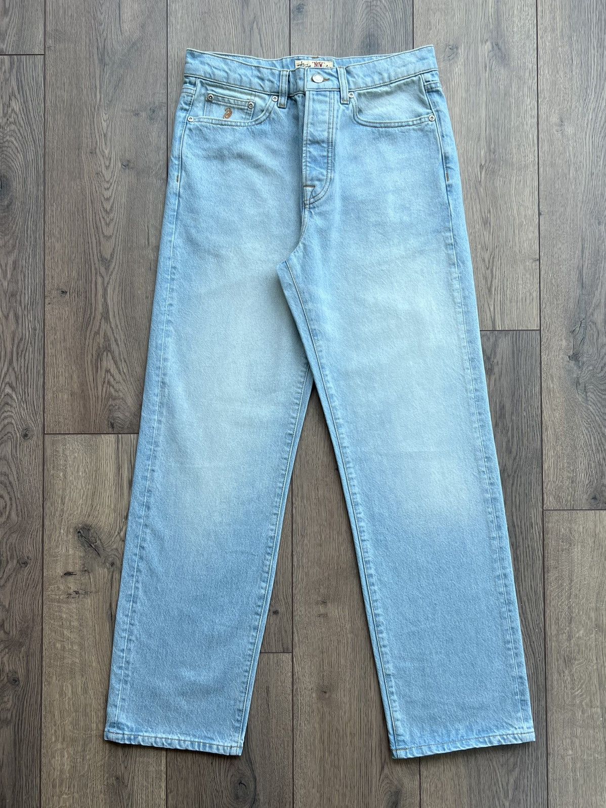 Stussy Stussy New Classic VTG Denim Jeans in Leopard | Grailed
