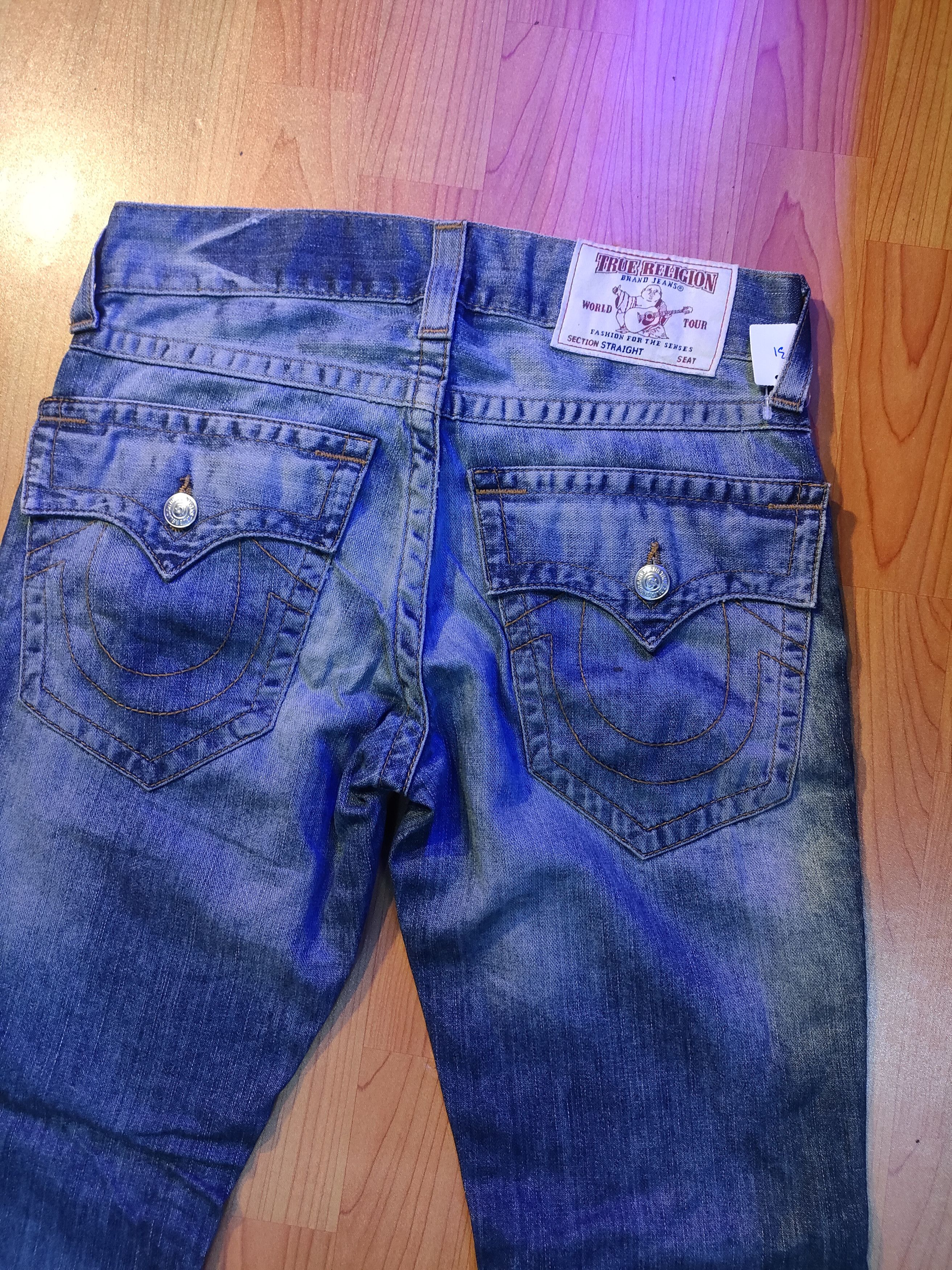 If Six Was Nine × Robins Jeans × True Religion True Religion Section Straight Jeans Size US 31 - 3 Thumbnail