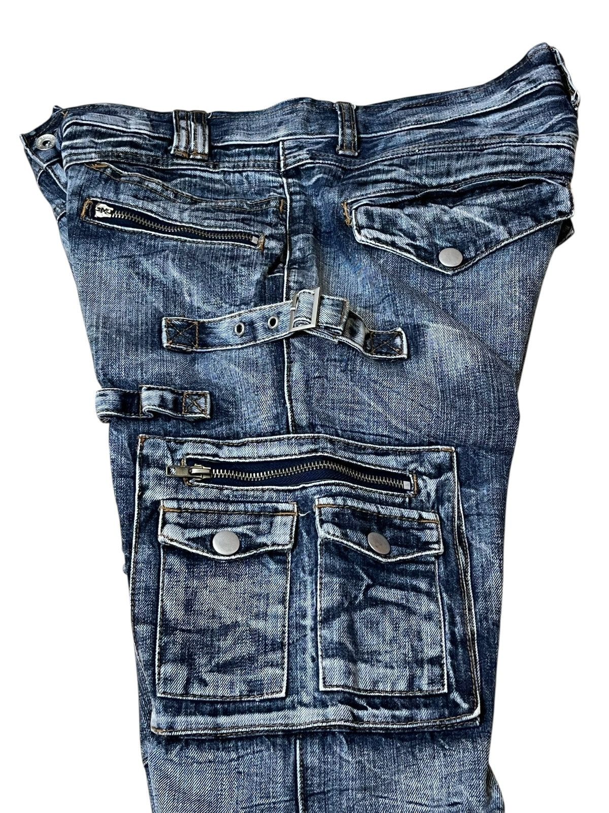 semanticdesign sick🔥Japanese SEMANTIC DESIGN multipocket flared jeans Size US 34 / EU 50 - 12 Thumbnail