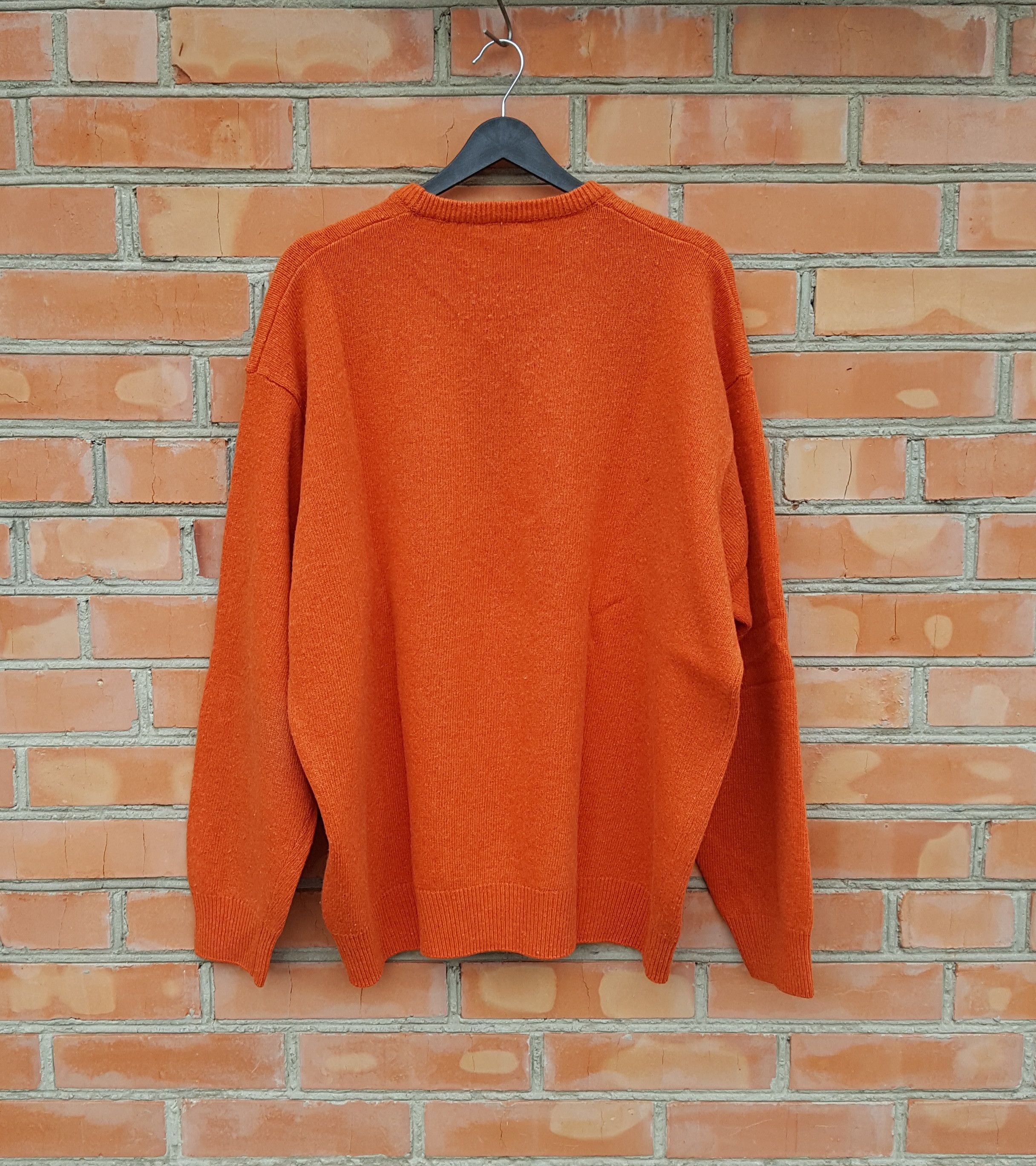 Pal Zileri Pal Zileri Vintage Orange Wool Sweater sz 56 Size US XXL / EU 58 / 5 - 5 Thumbnail