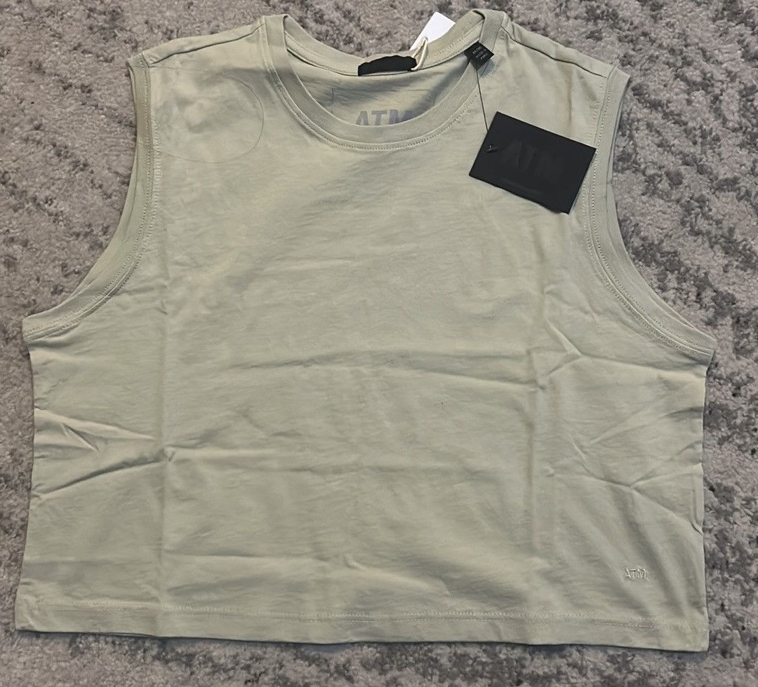 ATM ATM ANTHONY THOMAS MELILLO Cropped cotton-jersey tank size M Size M / US 6-8 / IT 42-44 - 3 Thumbnail