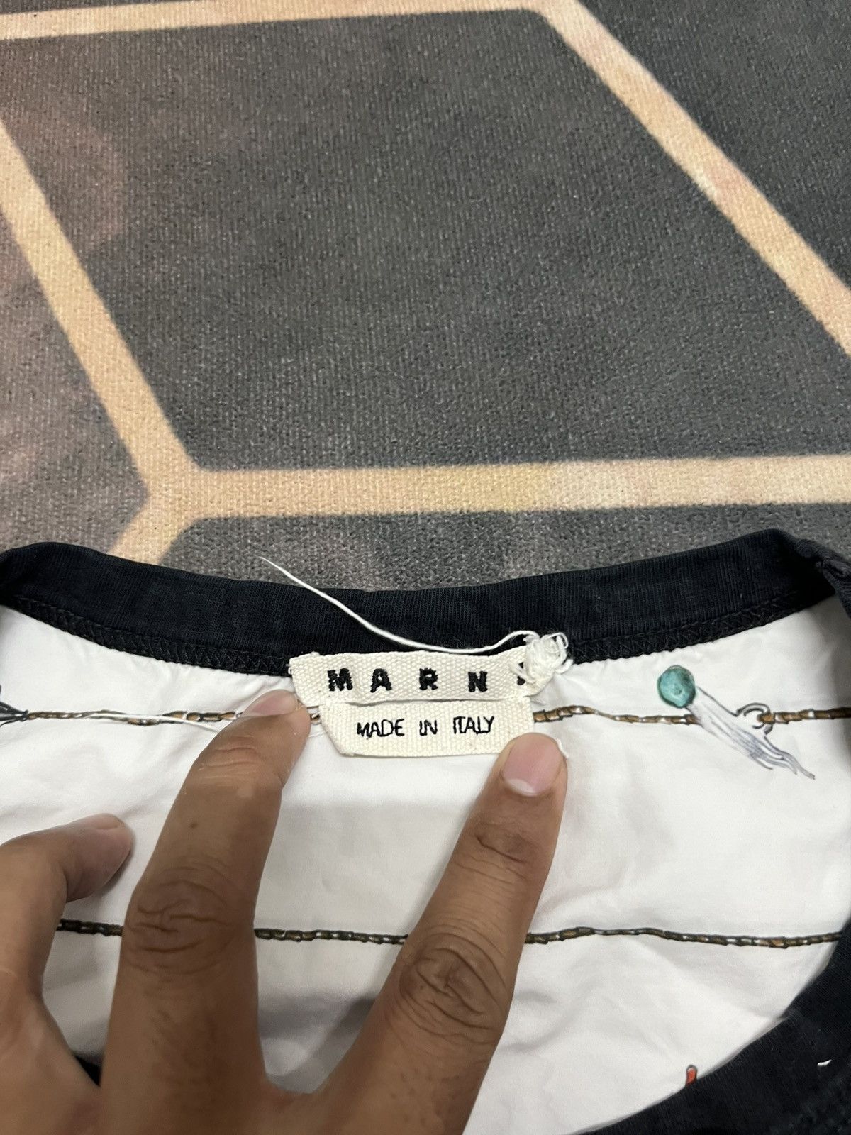 Marni 💥FAST SALES OFFER ME💥Marni Reconstructed Sailor Fullprinted Size US L / EU 52-54 / 3 - 8 Thumbnail