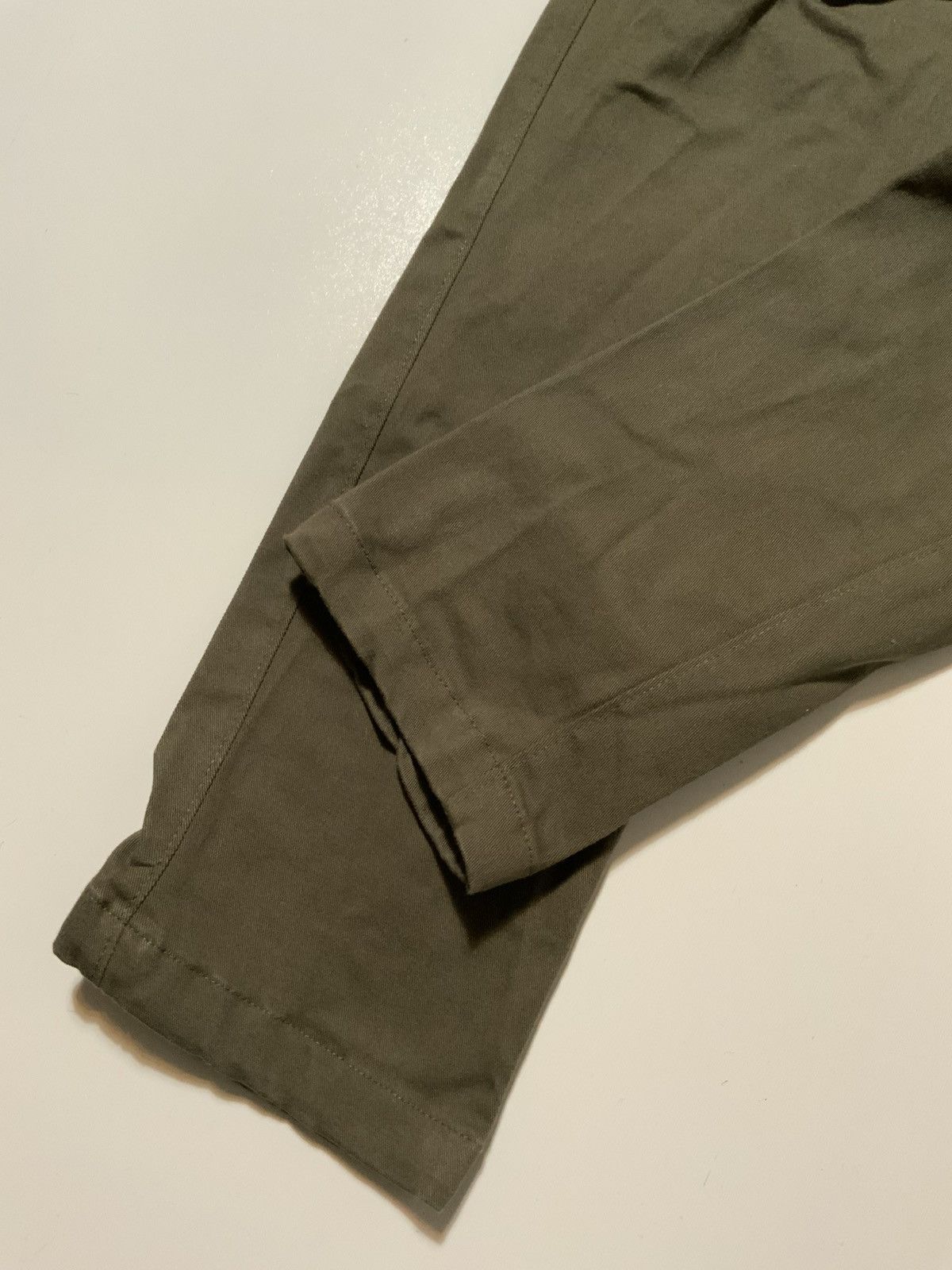 MNML MNML Los Angeles Olive Green Cargo Drawstring Utility Pants Size US 32 / EU 48 - 6 Thumbnail