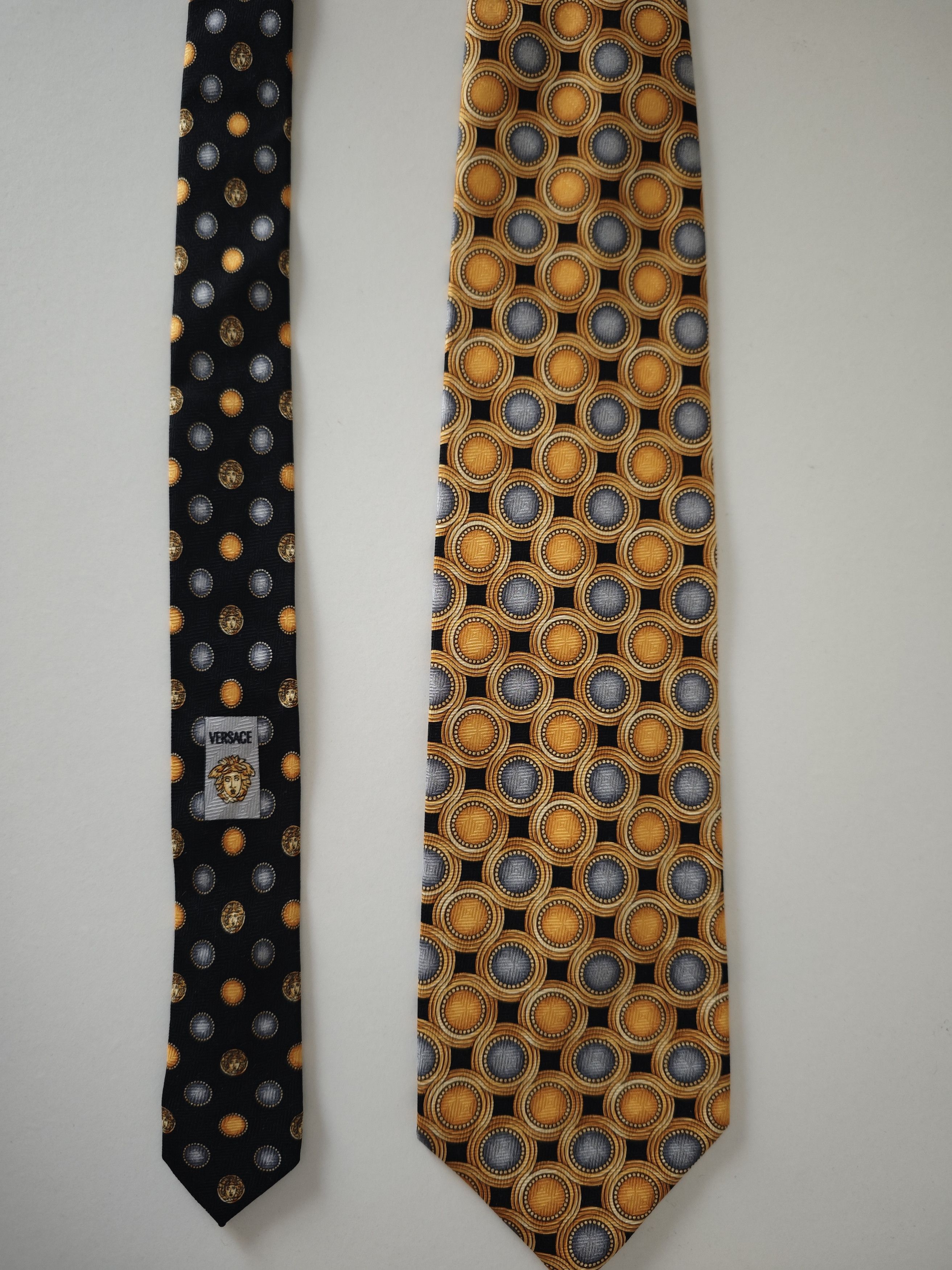 Versace Vintage 90's Gianni Versace Silk Tie Size ONE SIZE - 2 Thumbnail