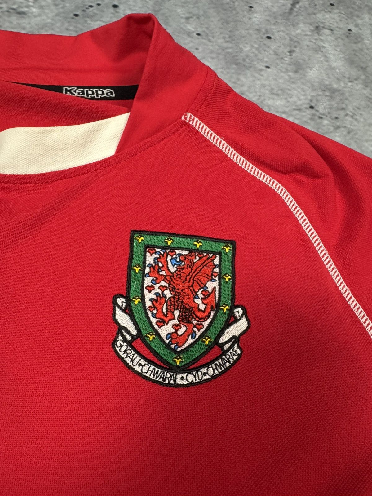Kappa Wales Kappa 2002-2004 Football Jersey Size US M / EU 48-50 / 2 - 4 Thumbnail