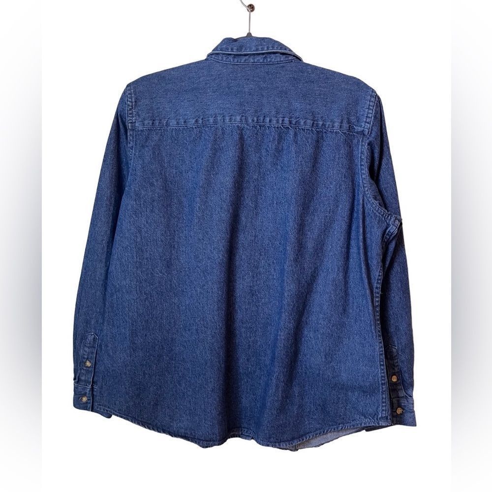 Vintage Vintage Westbound denim Christmas embroidered LG long sleeve Size L / US 10 / IT 46 - 3 Thumbnail